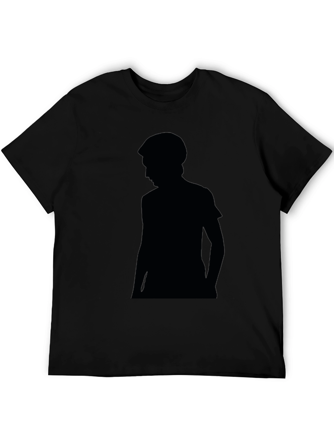 Silhouette Graphic Black T-Shirt | Stylish Everyday Wear