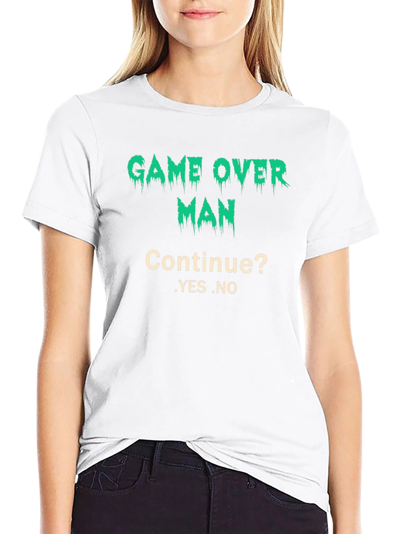 Game Over Man T-Shirt - Gamer Style Tee