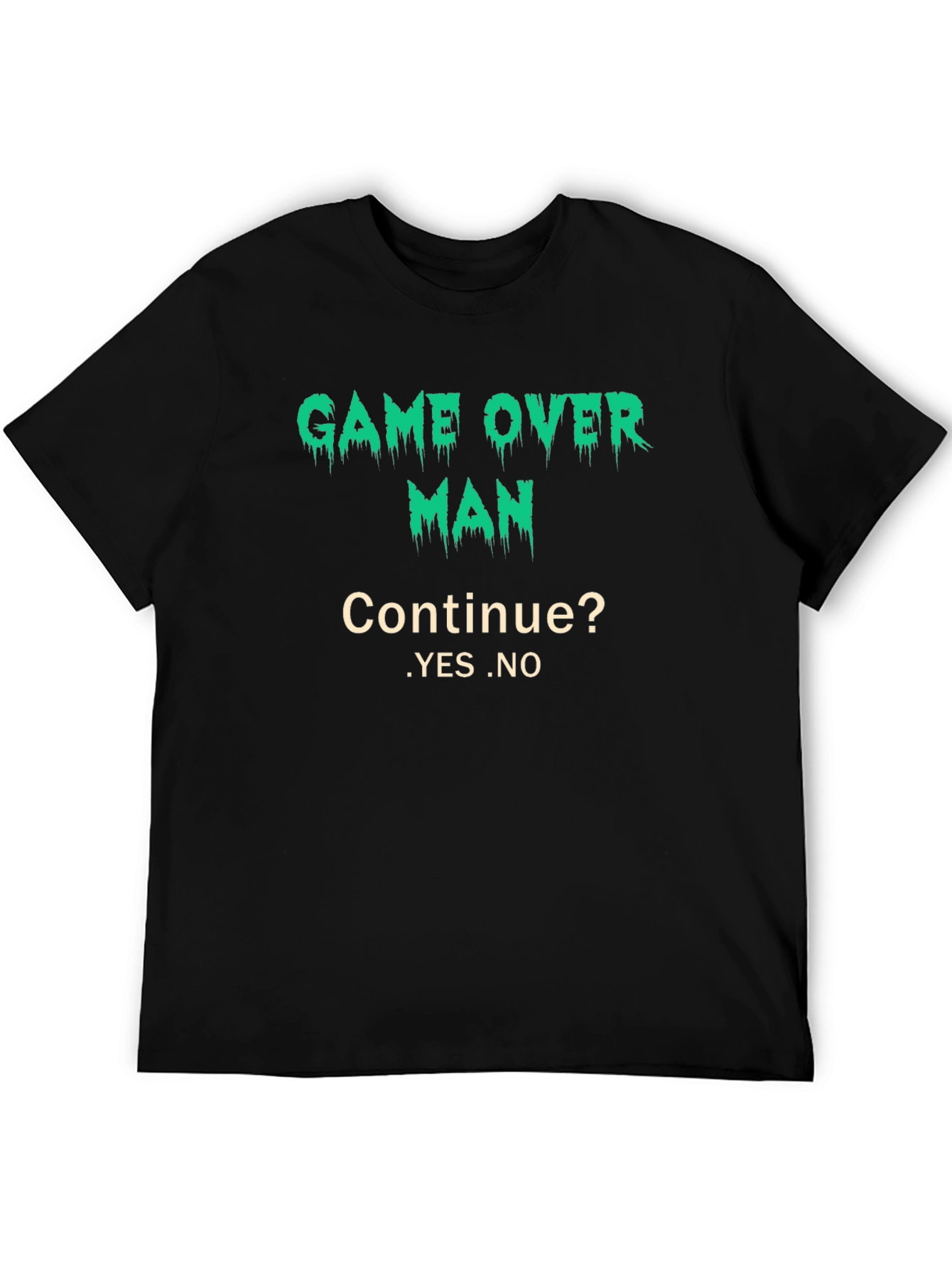 Game Over Man T-Shirt - Gamer Style Tee