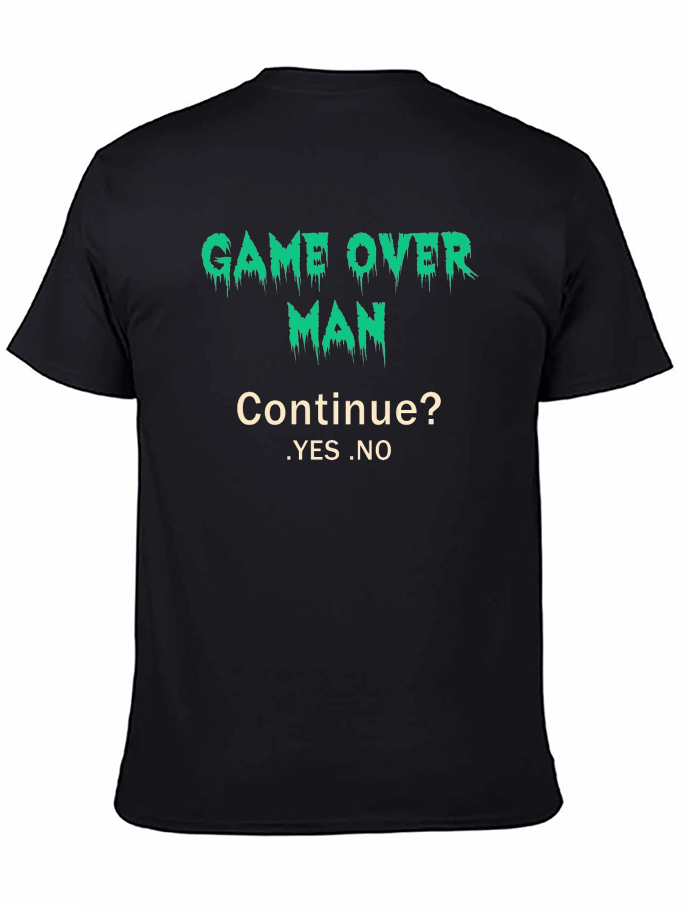Game Over Man T-Shirt - Gamer Style Tee