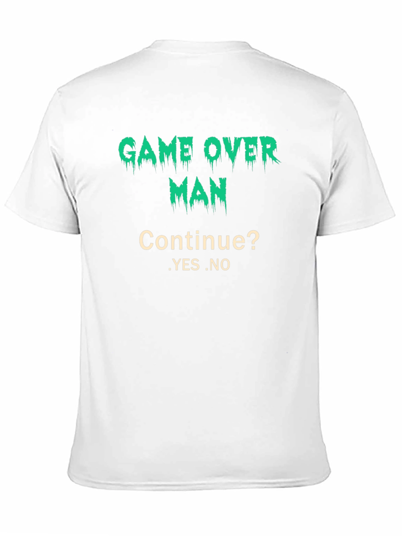 Game Over Man T-Shirt - Gamer Style Tee
