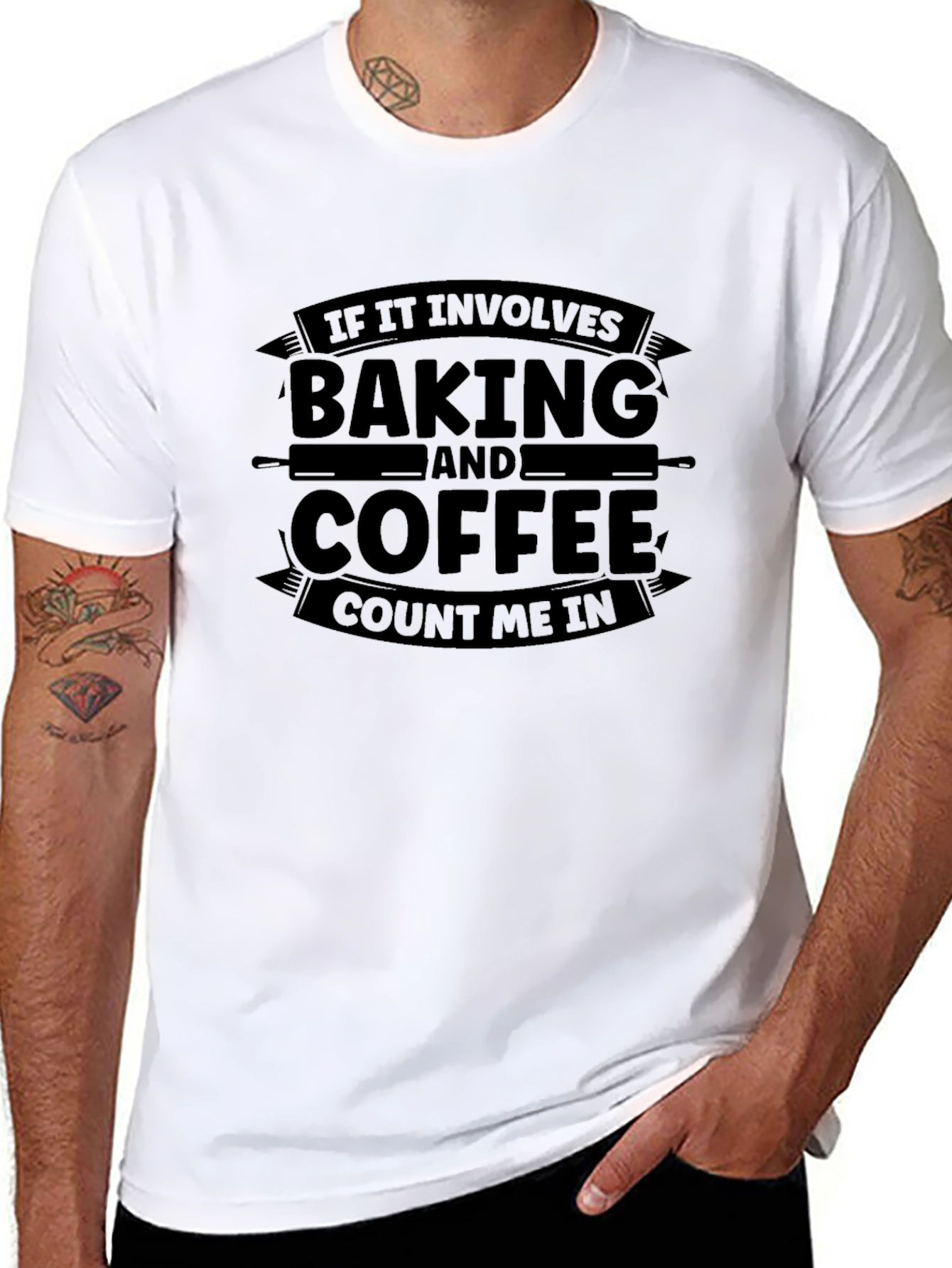 Baking and Coffee T-Shirt - Count Me In