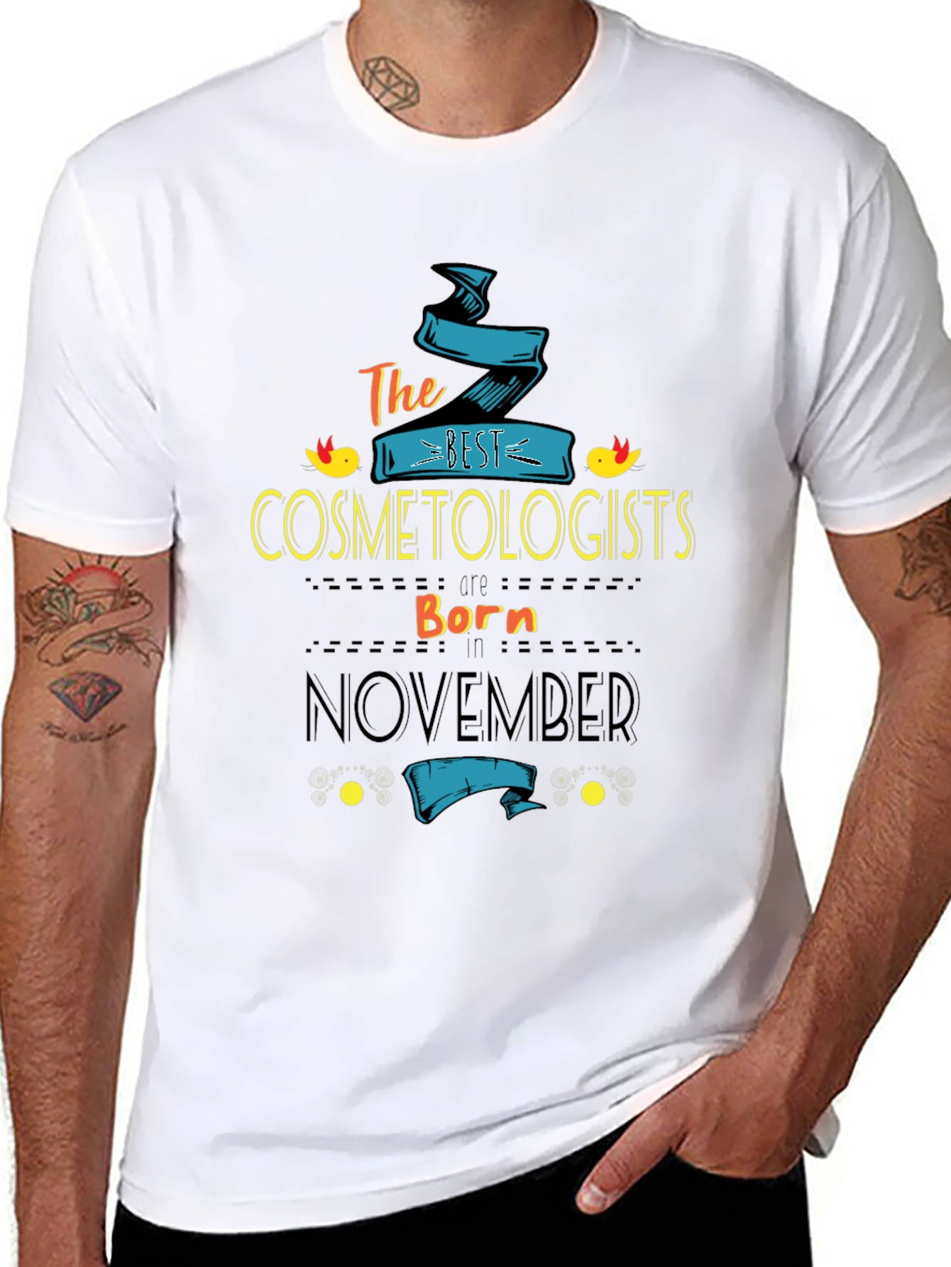 Best Cosmetologists Born In November T-Shirt