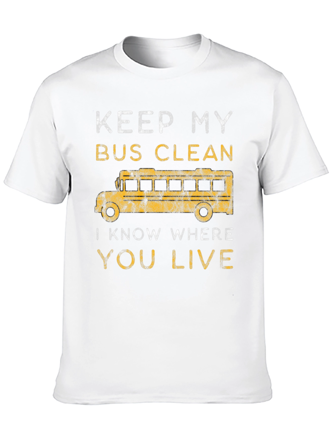 Keep My Bus Clean Graphic Tee