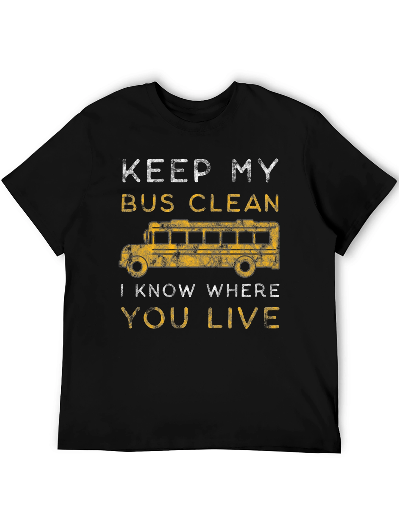 Keep My Bus Clean Graphic Tee