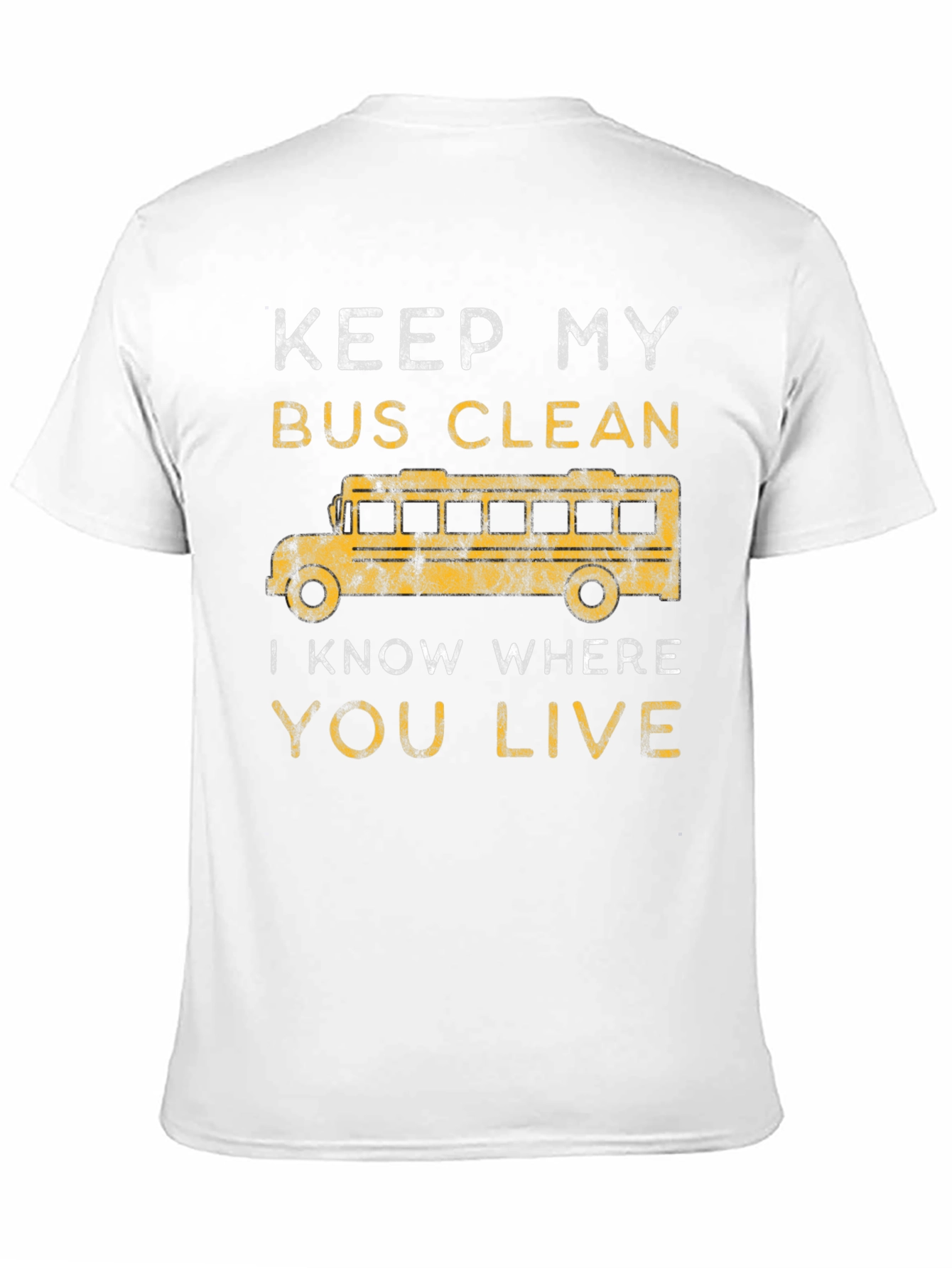 Keep My Bus Clean Graphic Tee