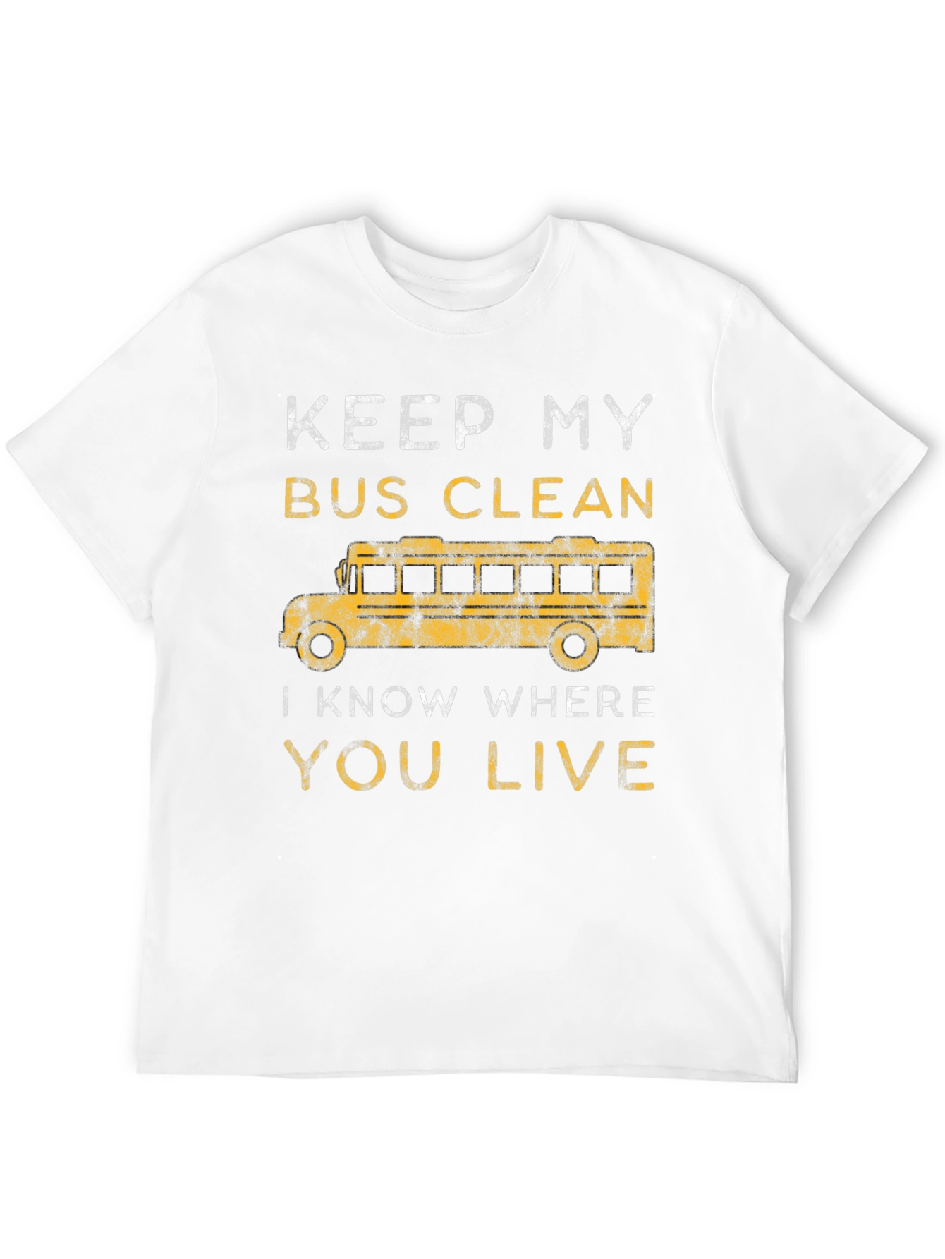 Keep My Bus Clean Graphic Tee