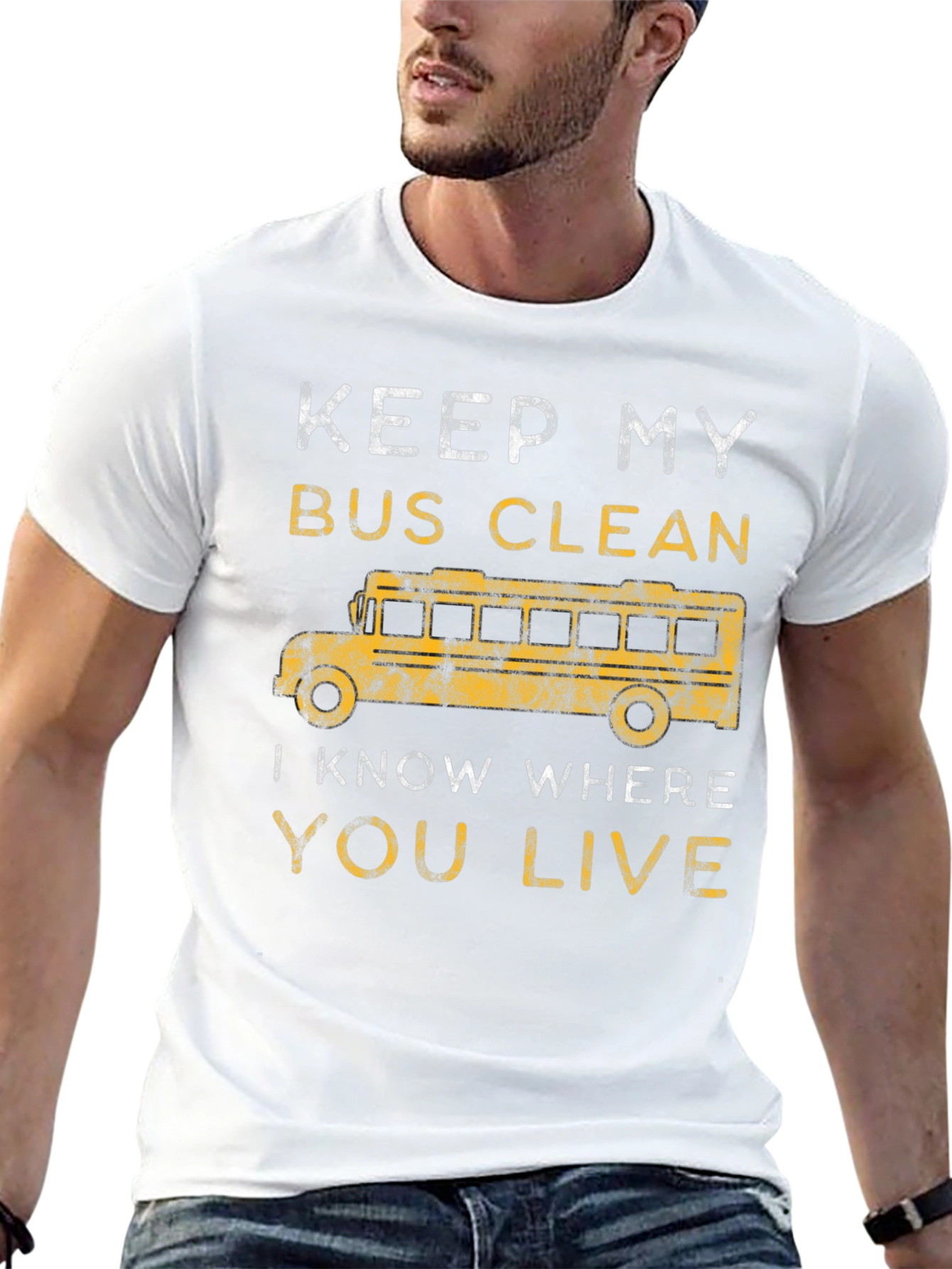 Keep My Bus Clean Graphic Tee