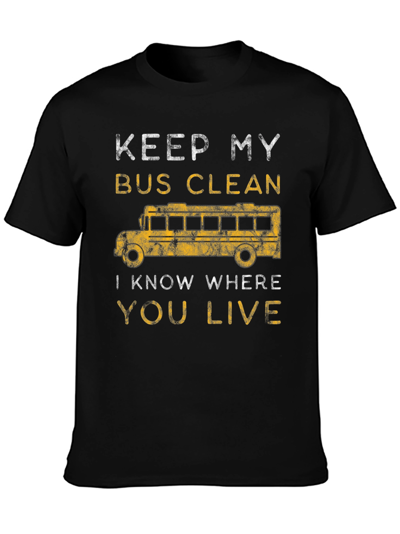 Keep My Bus Clean Graphic Tee