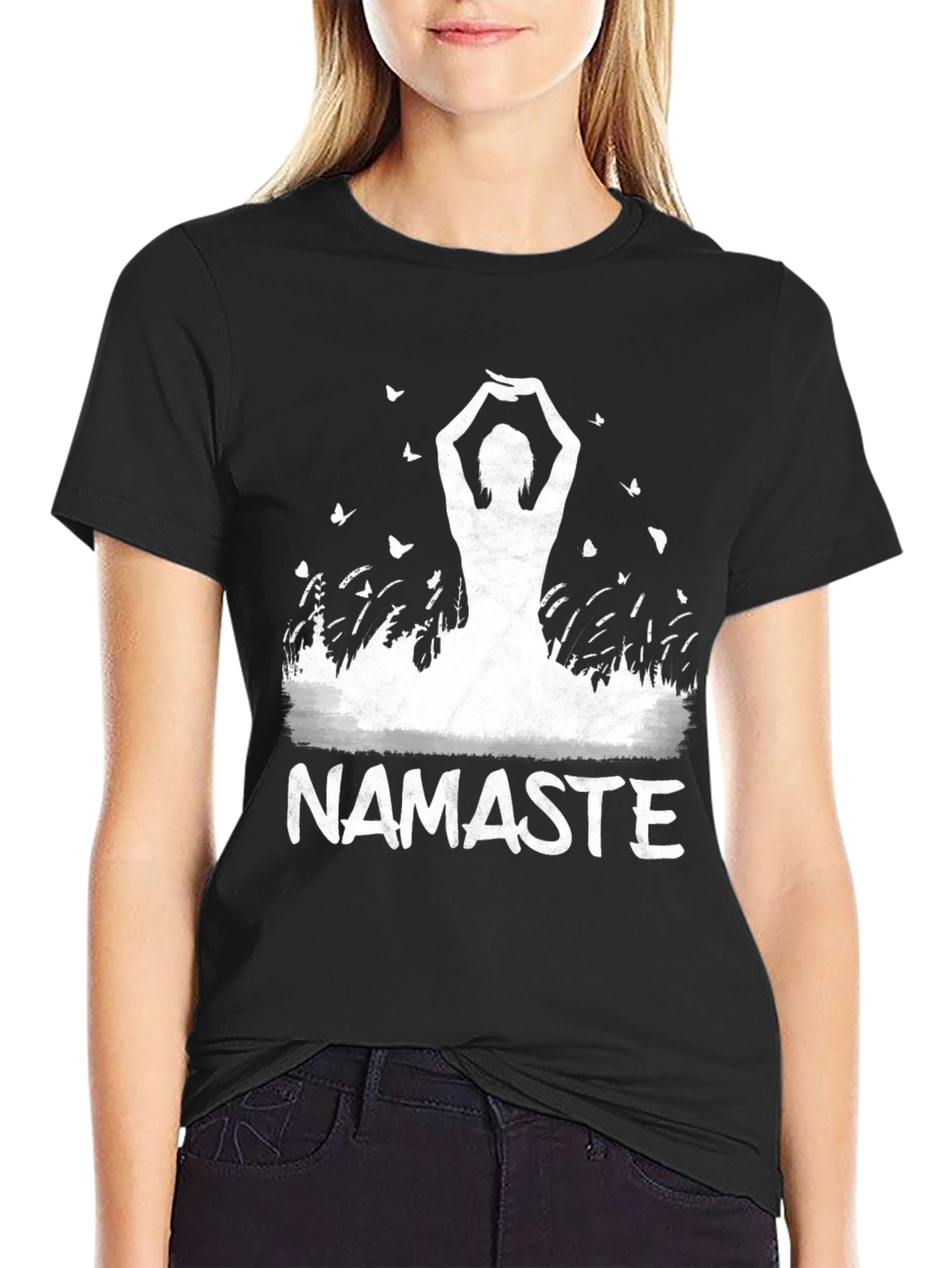 Namaste Yoga Meditation T-Shirt