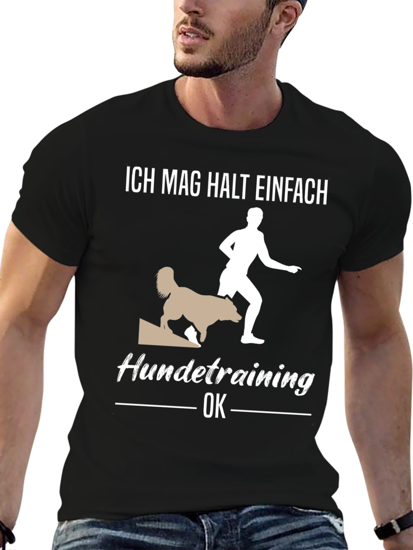 Ich Mag Halt Einfach Hundetraining OK T-Shirt