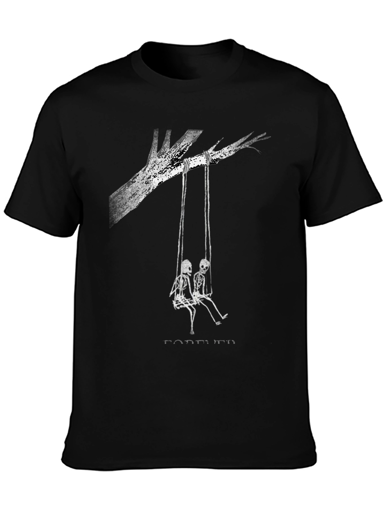 Forever Swing Skeleton Graphic Tee