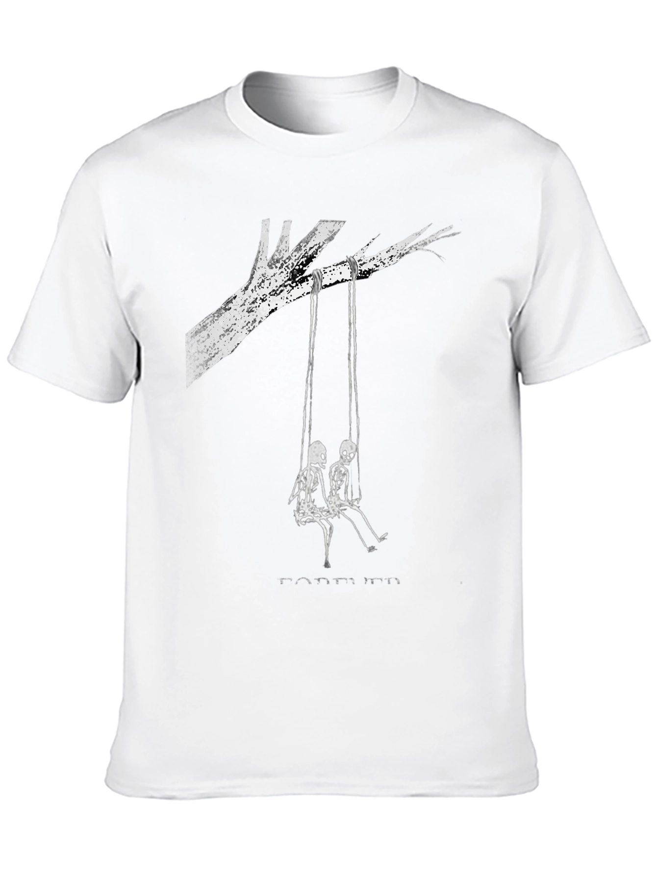 Forever Swing Skeleton Graphic Tee