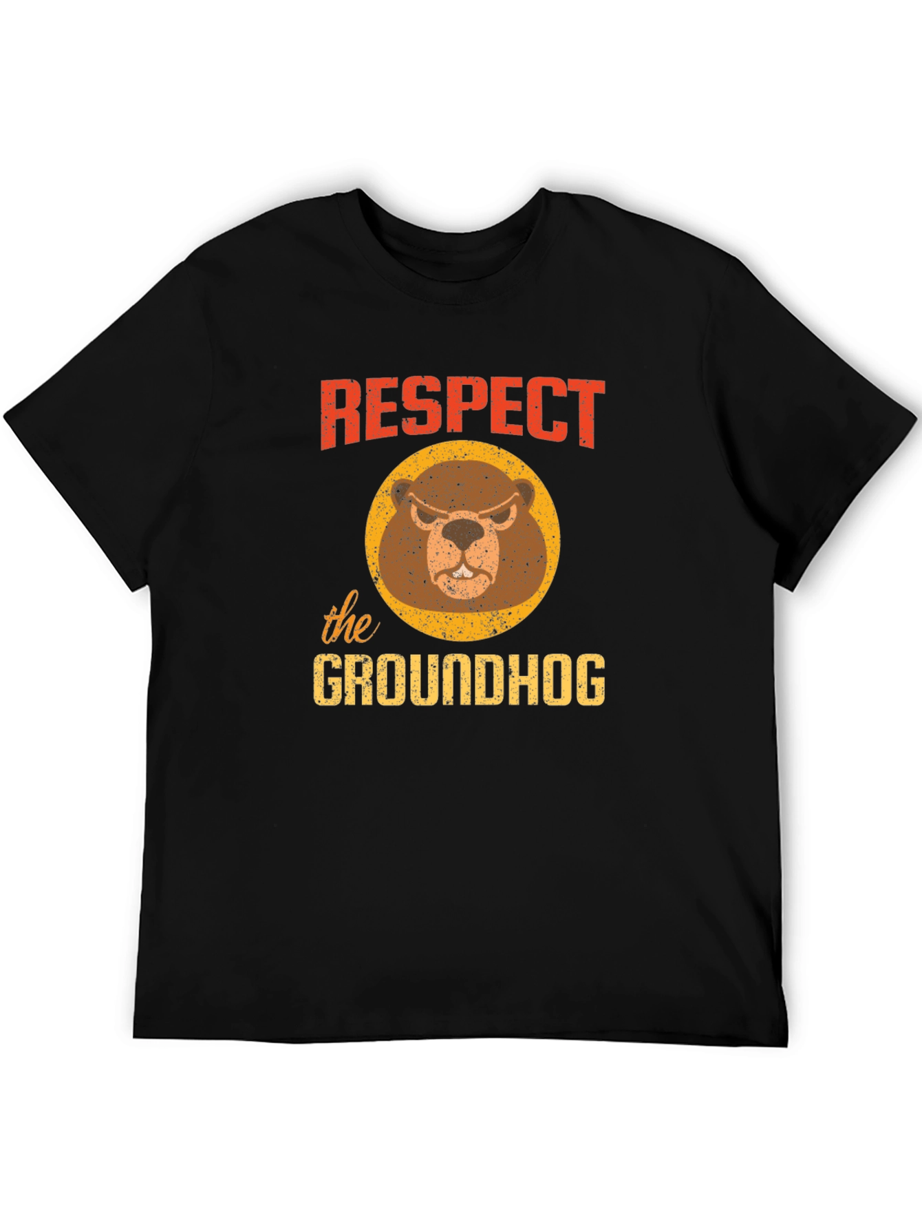Respect the Groundhog Graphic Tee