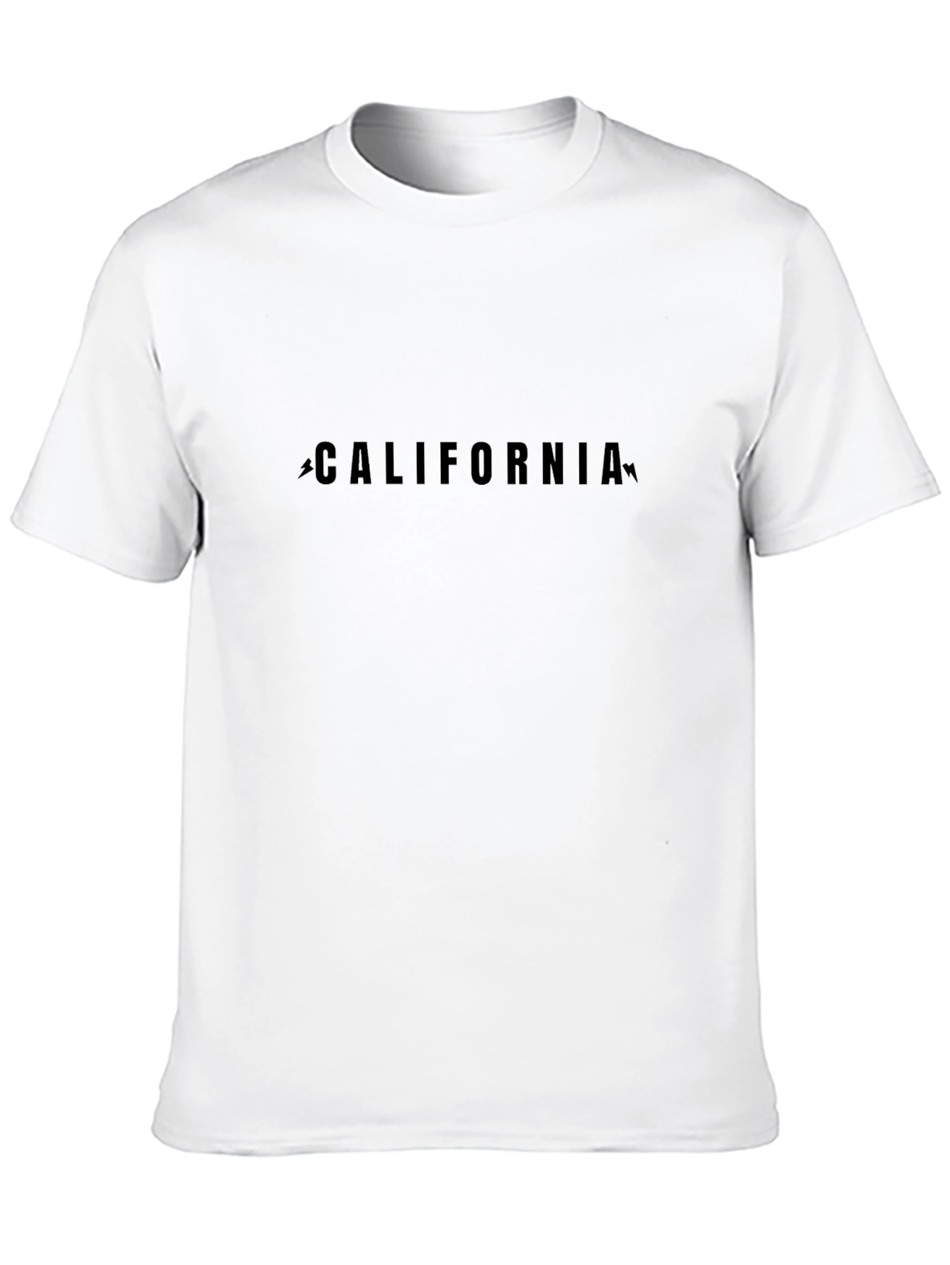 California Black Print T-Shirt