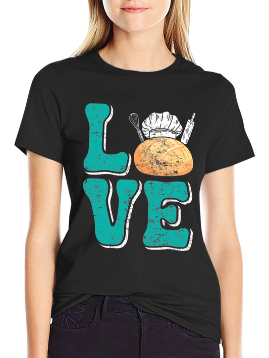 Love Baking T-Shirt - Baker Chef Gift Tee