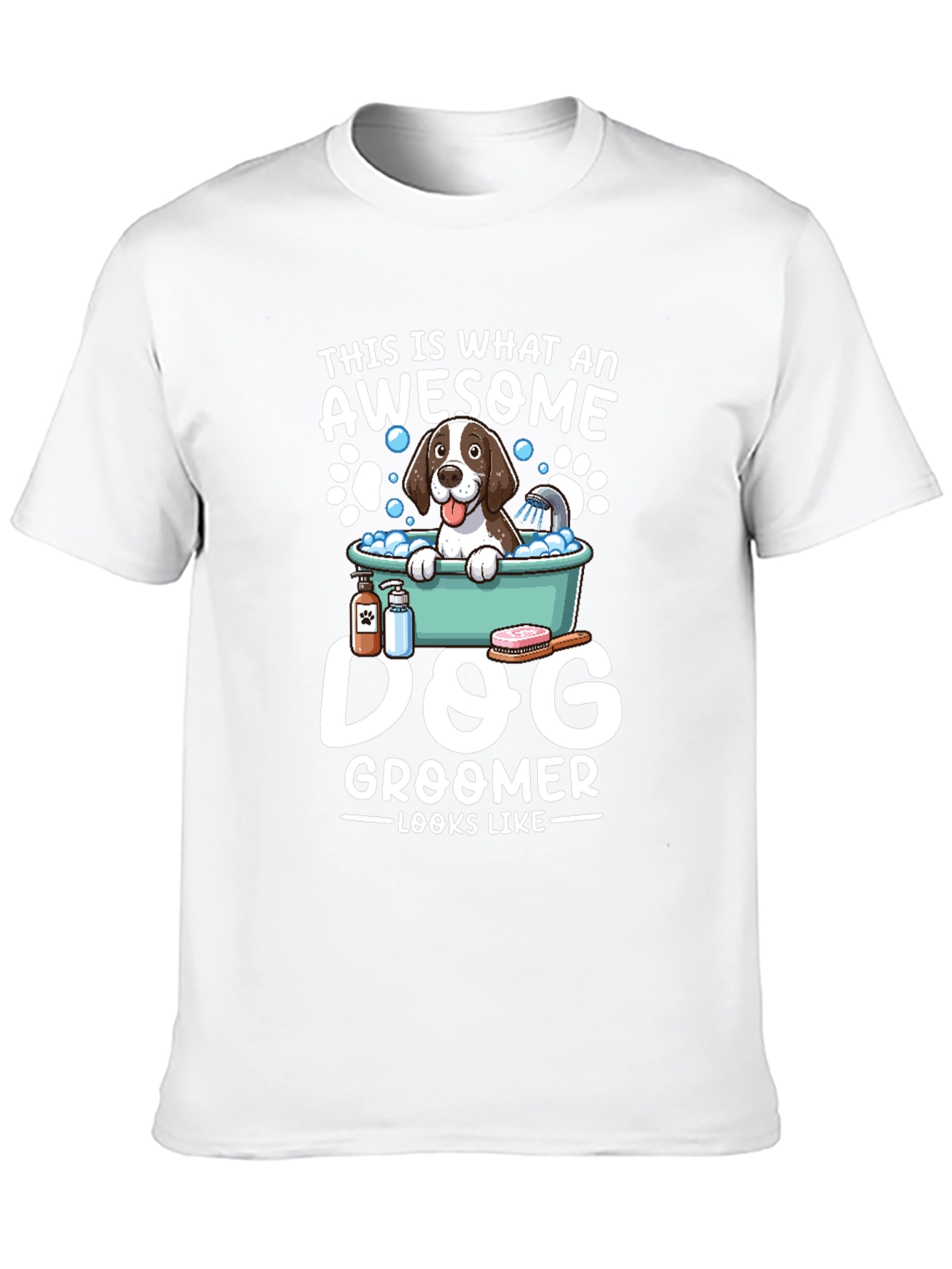 Awesome Dog Groomer T-Shirt
