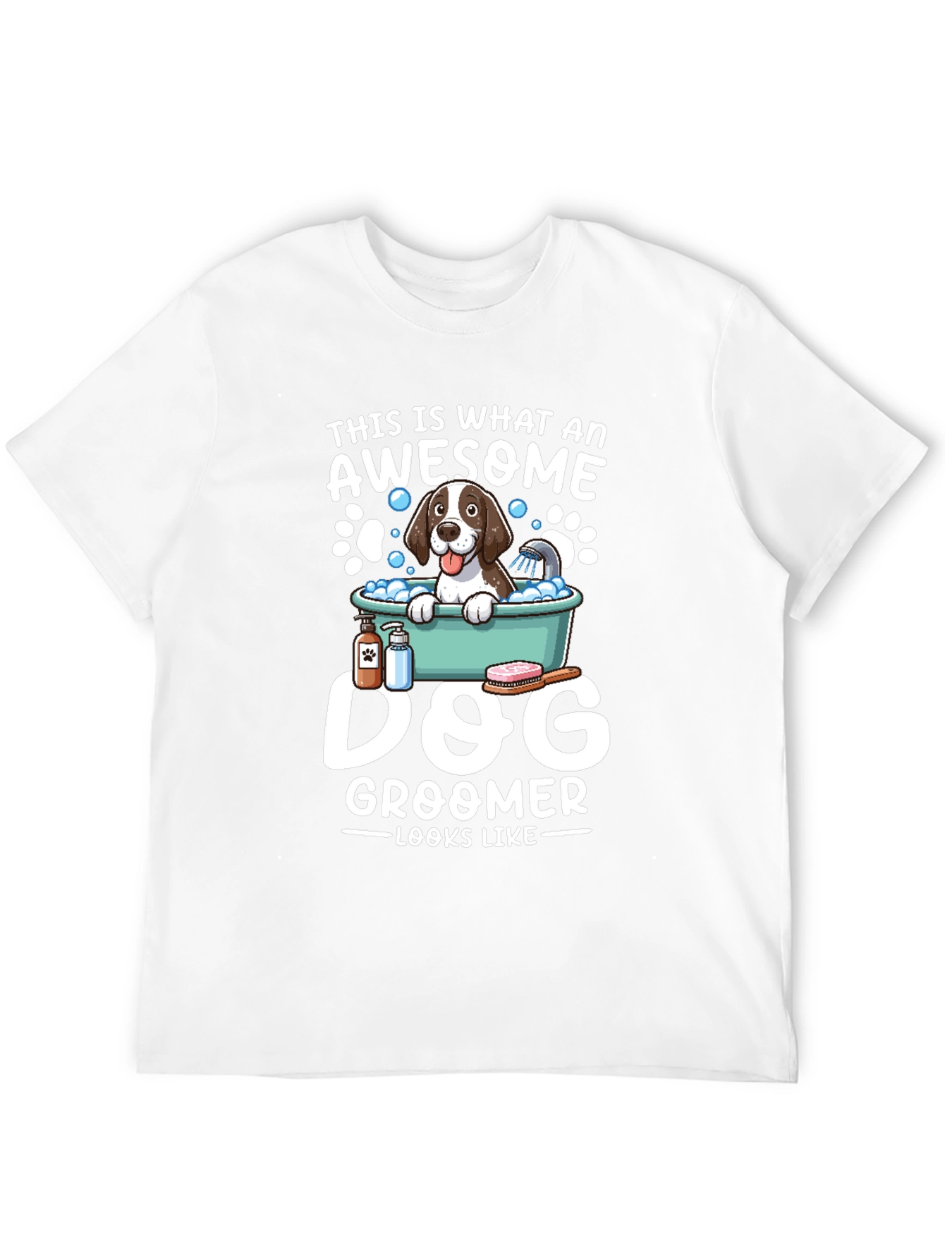 Awesome Dog Groomer T-Shirt