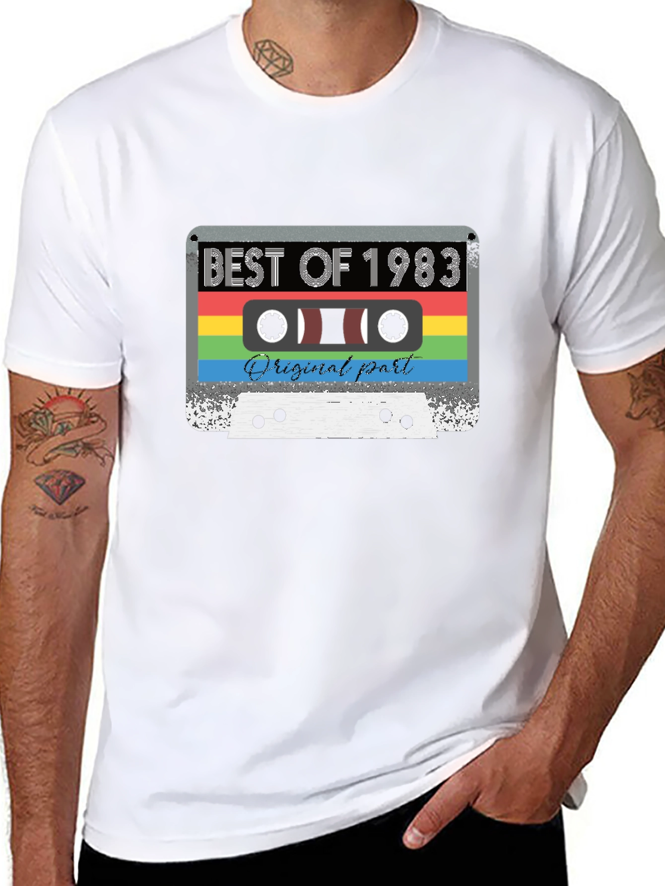 Retro Best of 1983 Cassette Tape T-Shirt