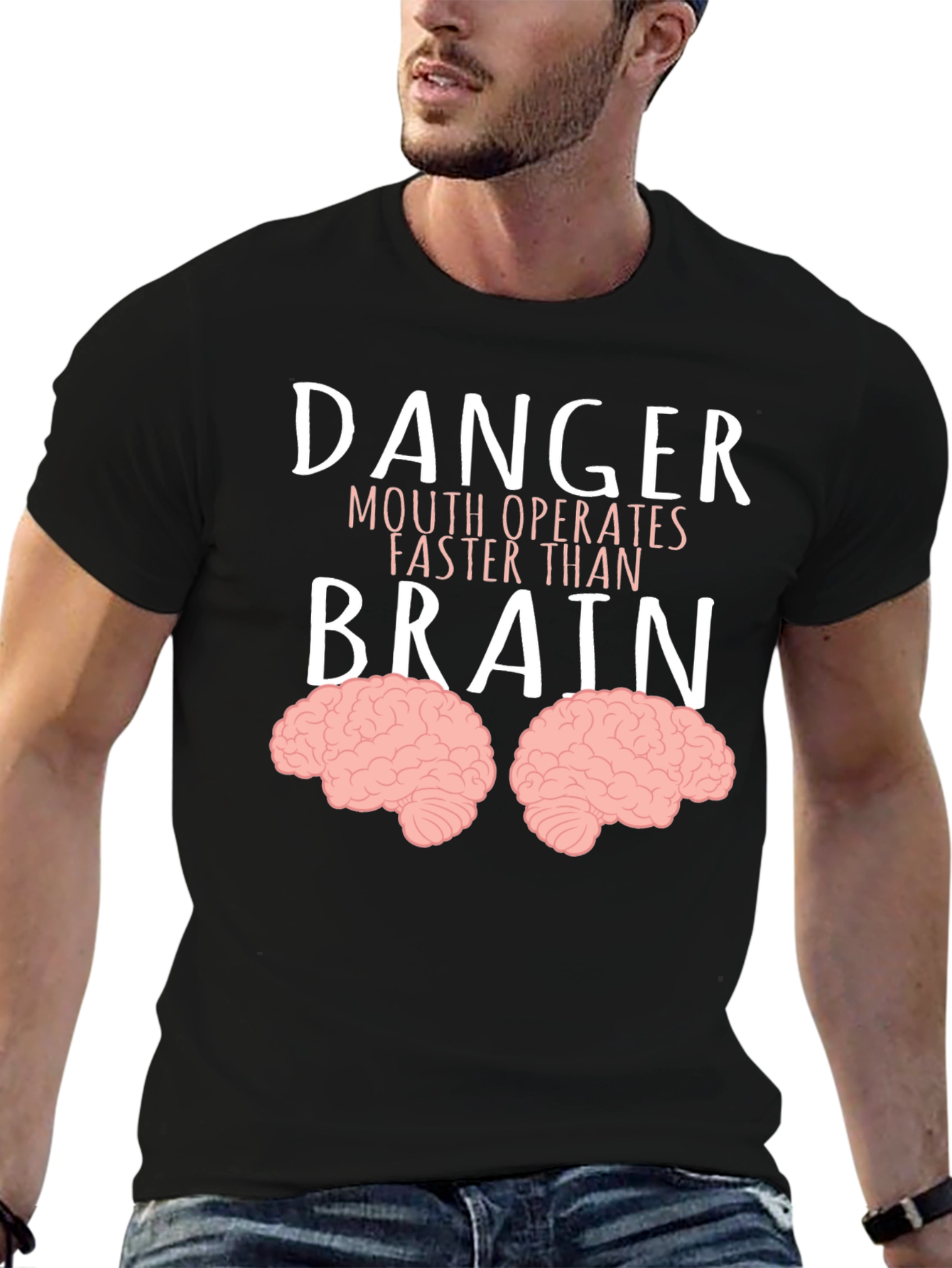 Danger Mouth Operates Faster Than Brain T-Shirt