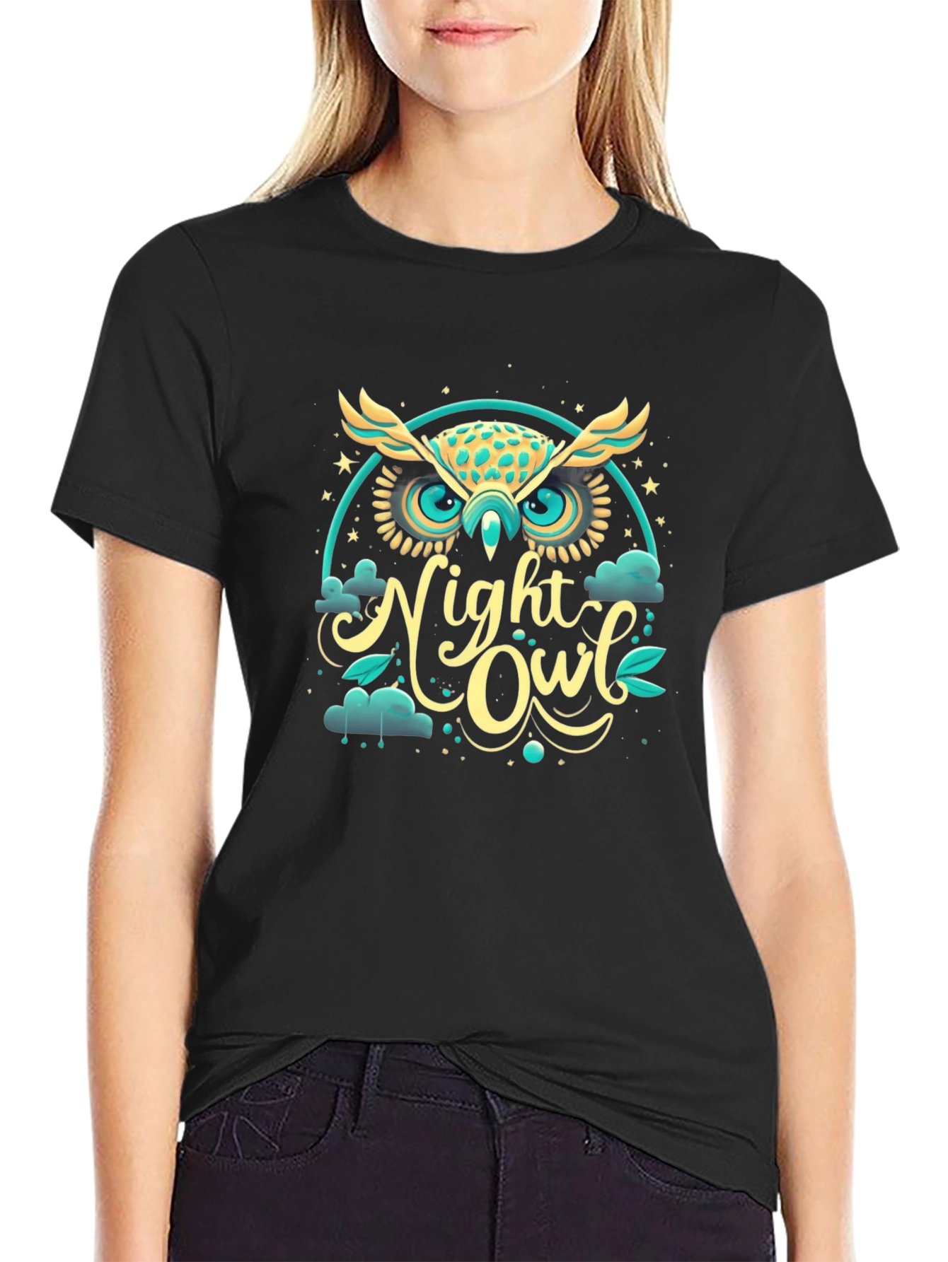 Night Owl Graphic T-Shirt - Soft Cotton Tee