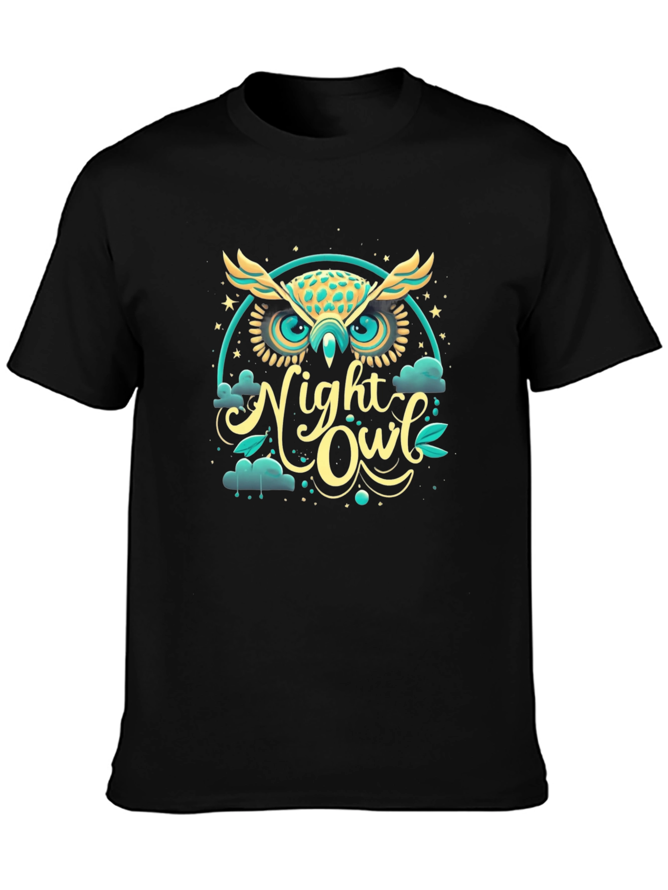 Night Owl Graphic T-Shirt - Soft Cotton Tee