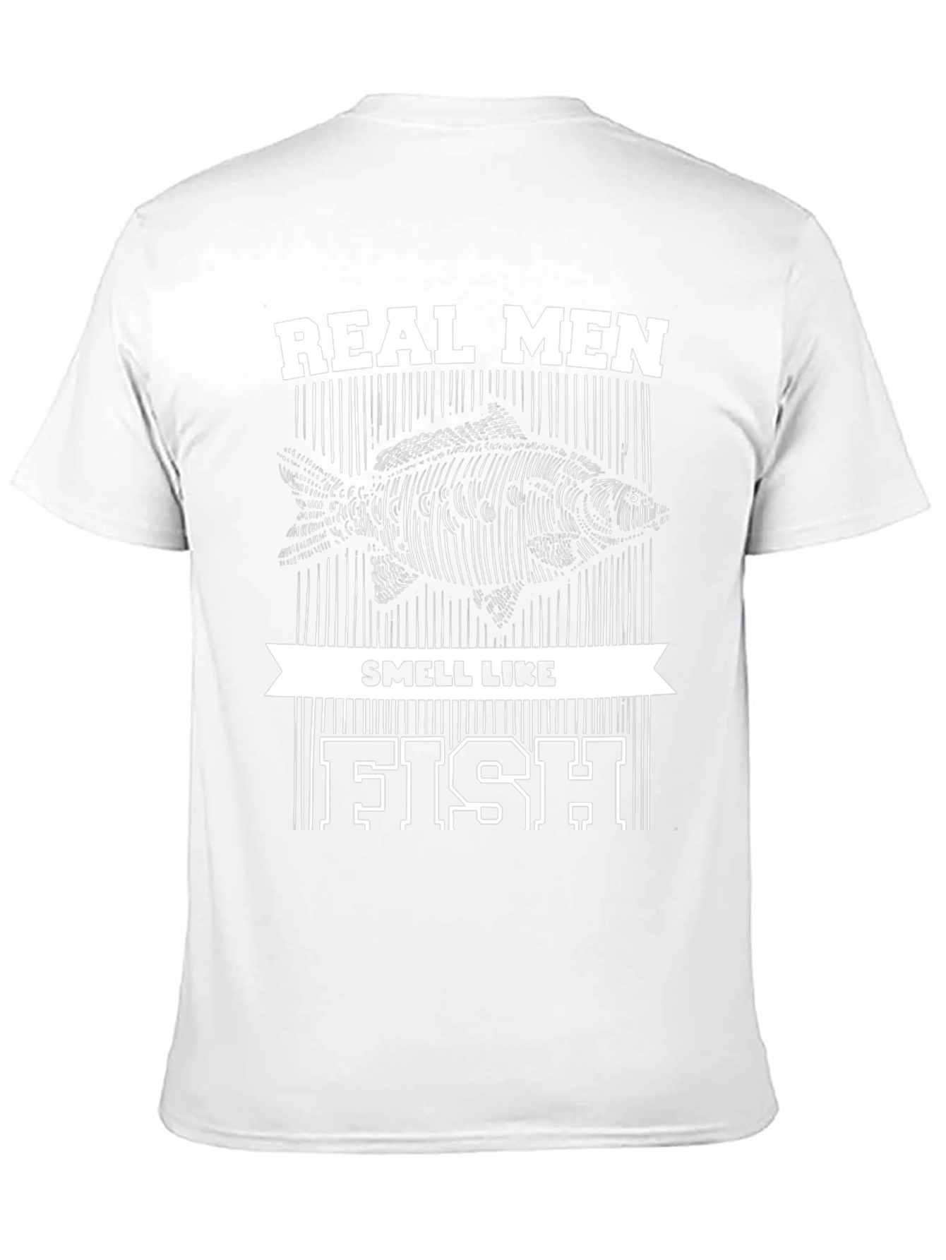 Real Men Smell Like Fish Graphic Tee