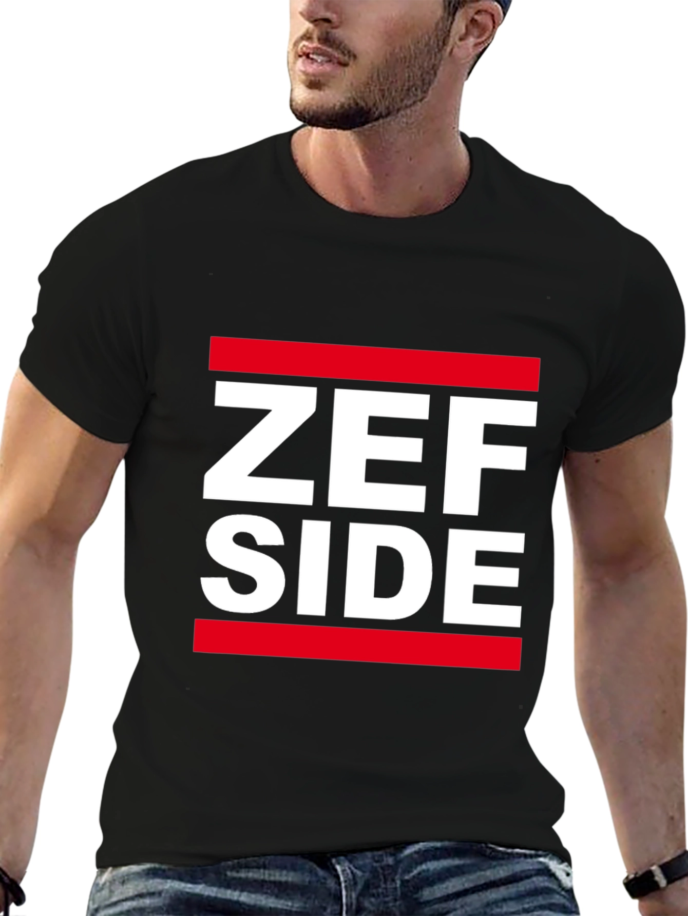 Zef Side Graphic Tee - Bold Streetwear Style