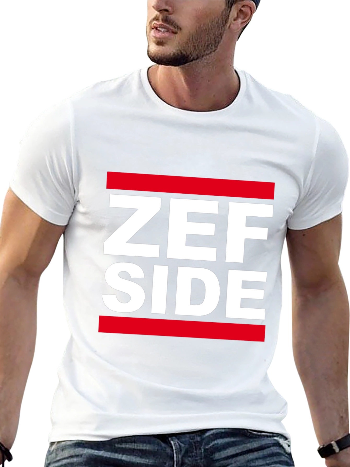 Zef Side Graphic Tee - Bold Streetwear Style