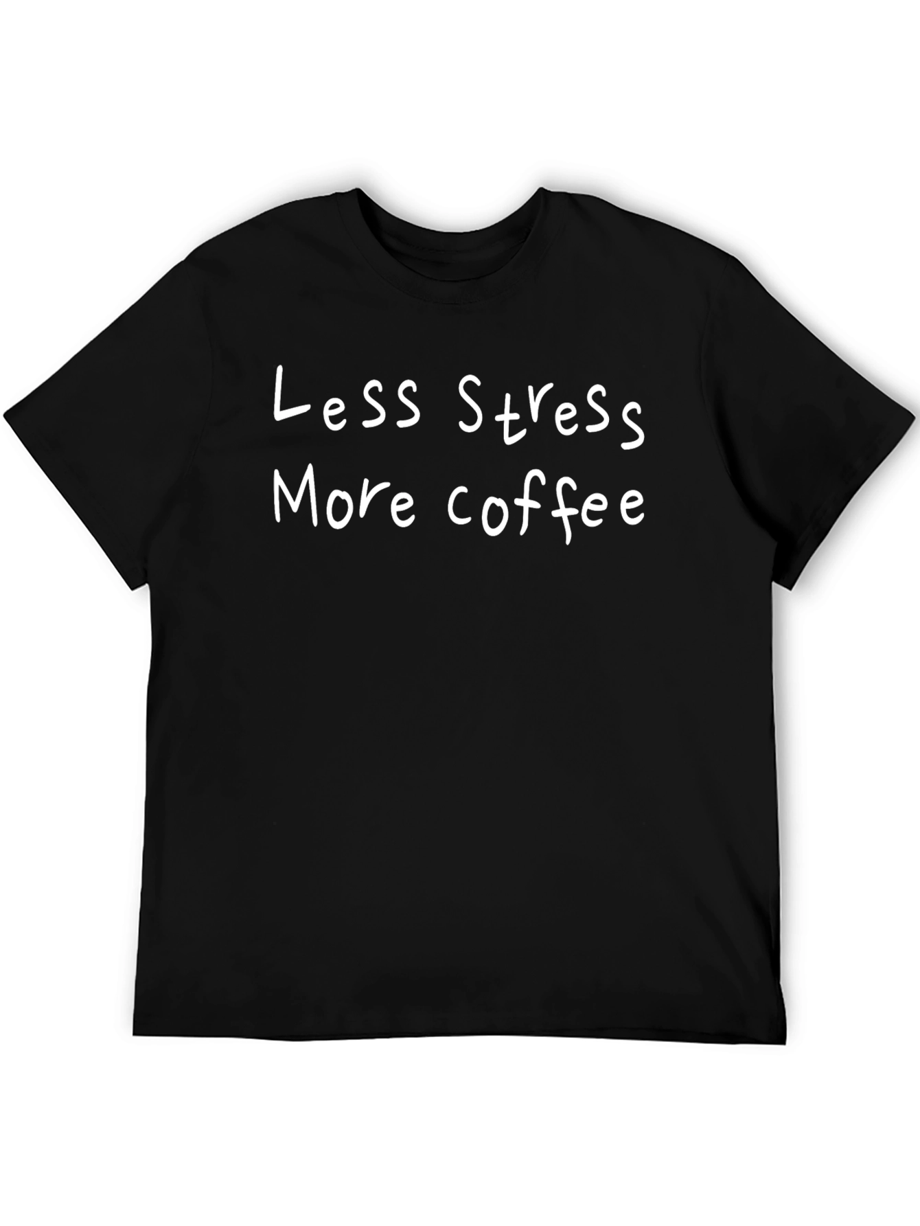 Less Stress More Coffee Graphic Tee