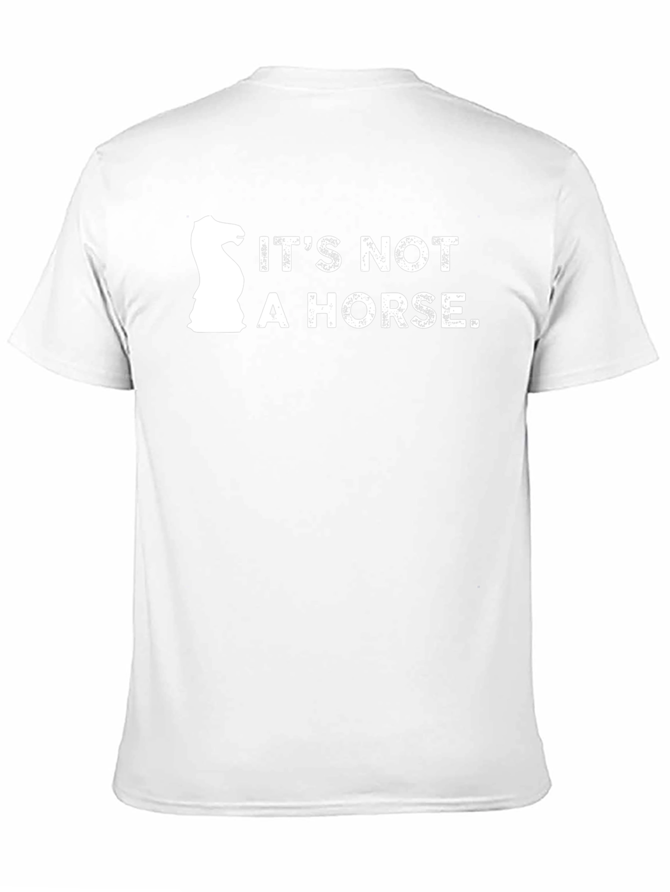 Its Not a Horse Chess T-Shirt