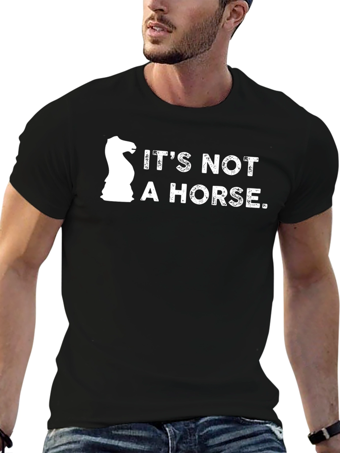 Its Not a Horse Chess T-Shirt