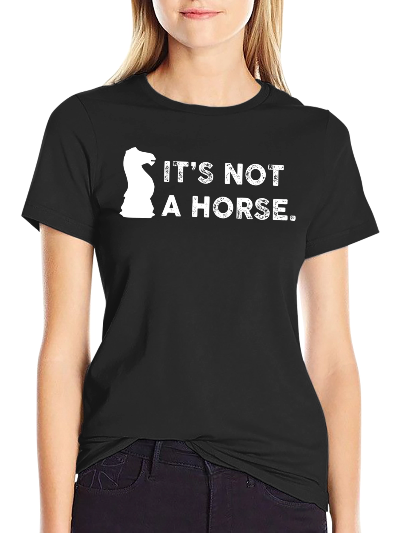 Its Not a Horse Chess T-Shirt