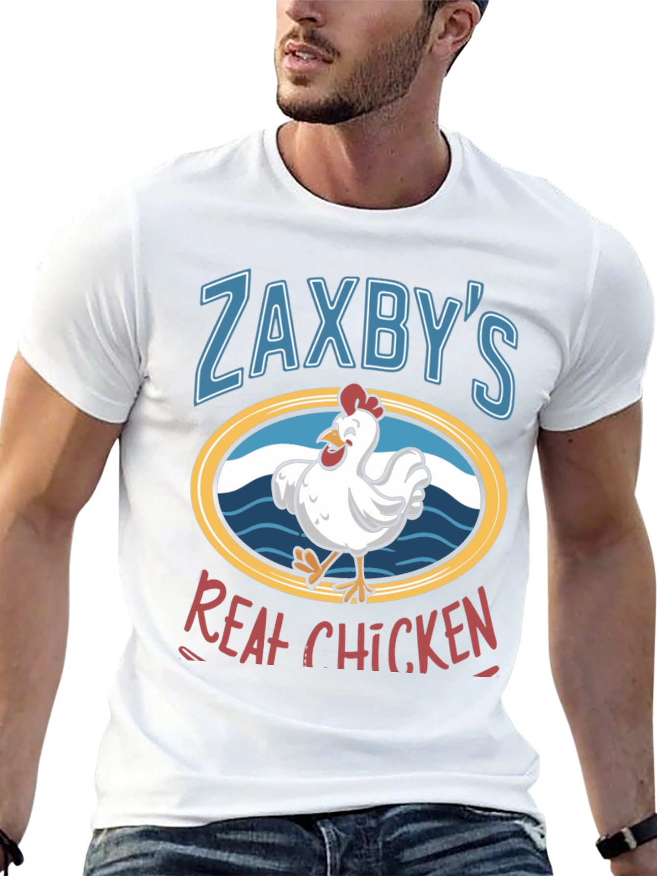 Zaxbys Real Chicken Graphic T-Shirt