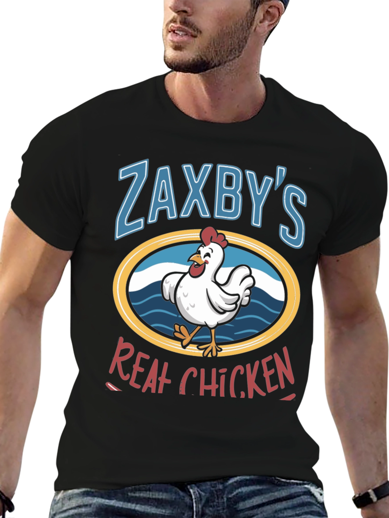 Zaxbys Real Chicken Graphic T-Shirt