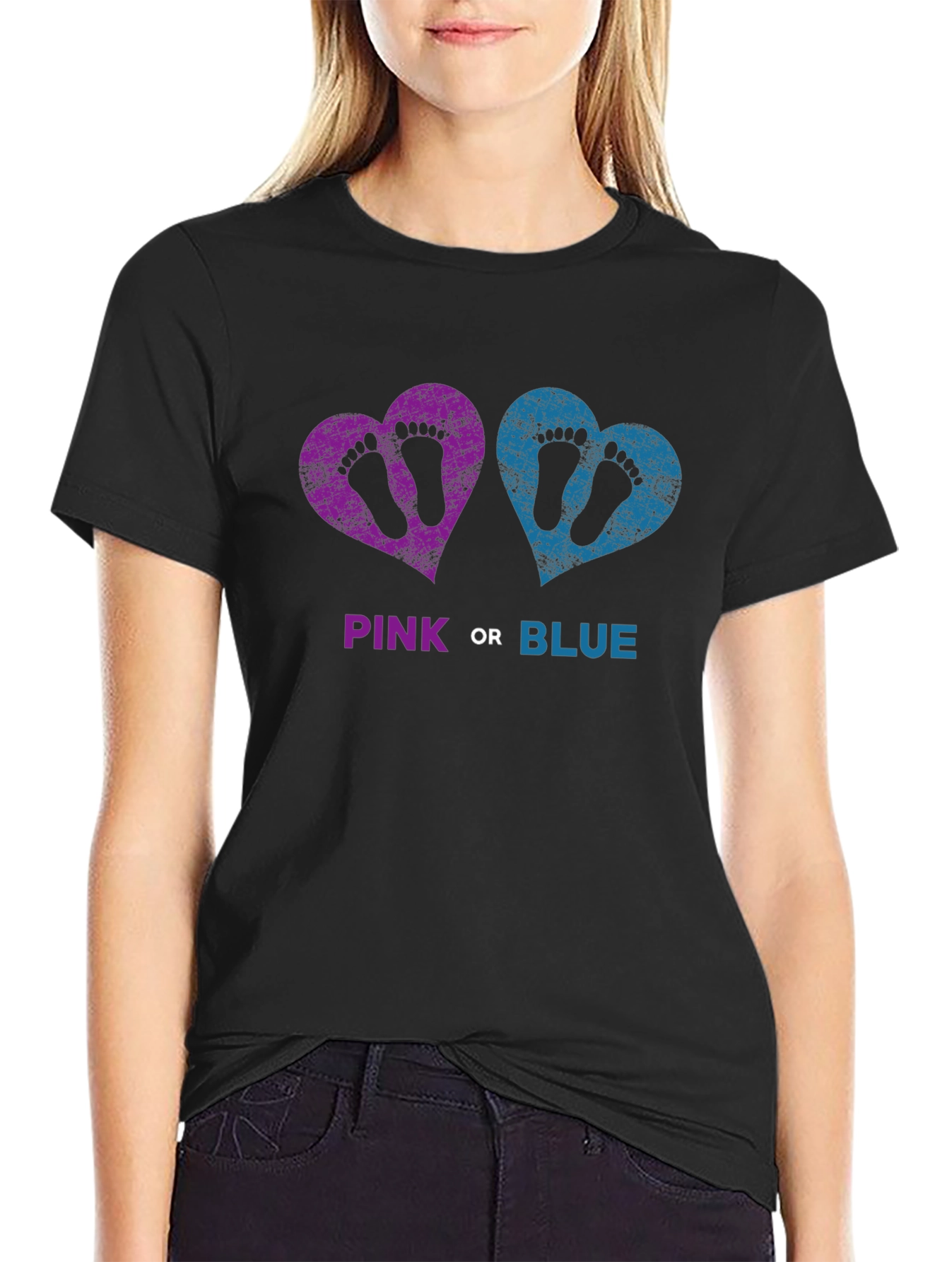 Pink or Blue Gender Reveal T-Shirt
