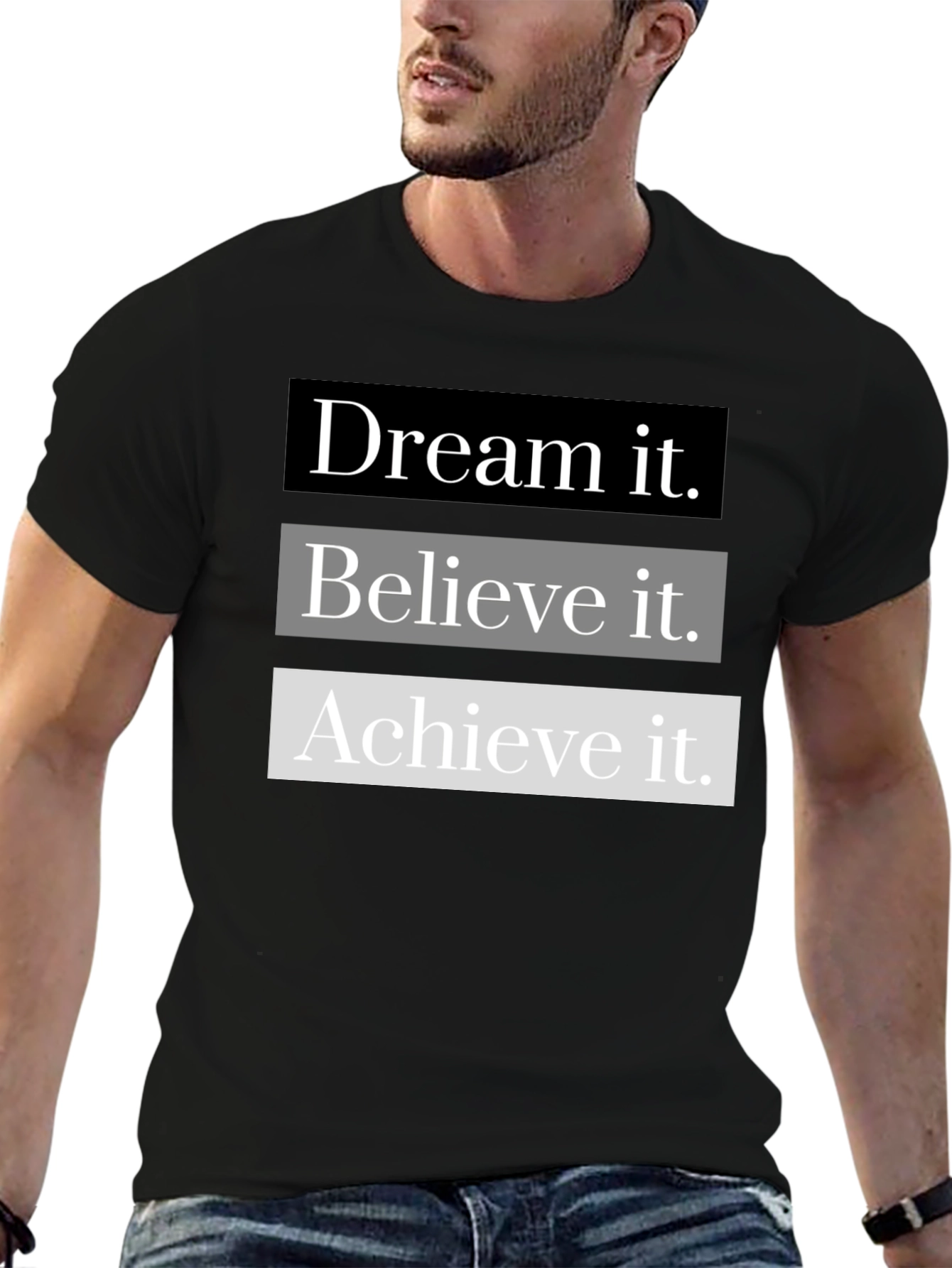 Dream Believe Achieve Graphic T-Shirt