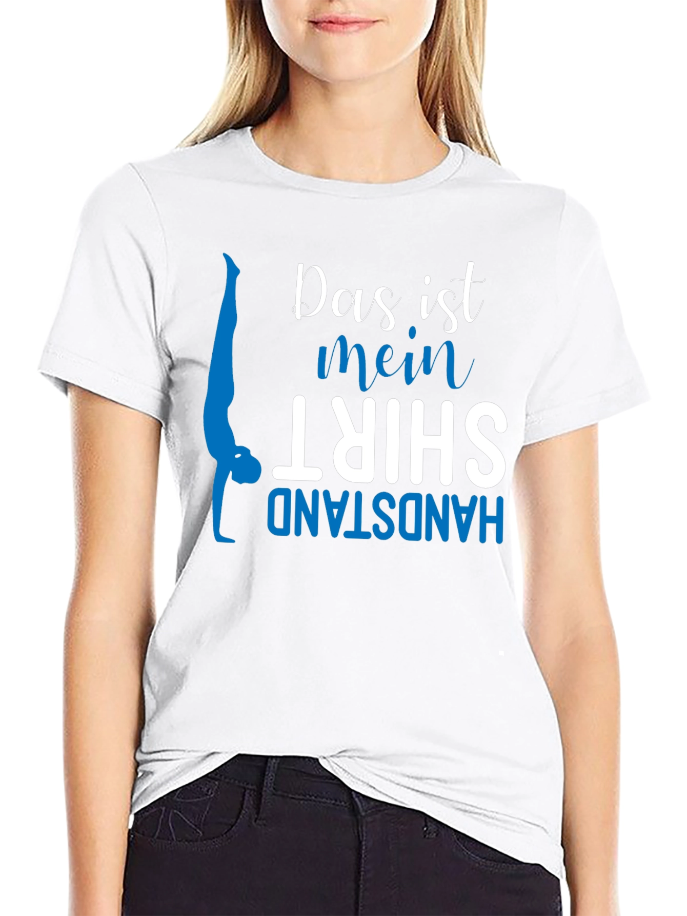 Handstand Shirt - Das ist mein Shirt Gymnast Tee