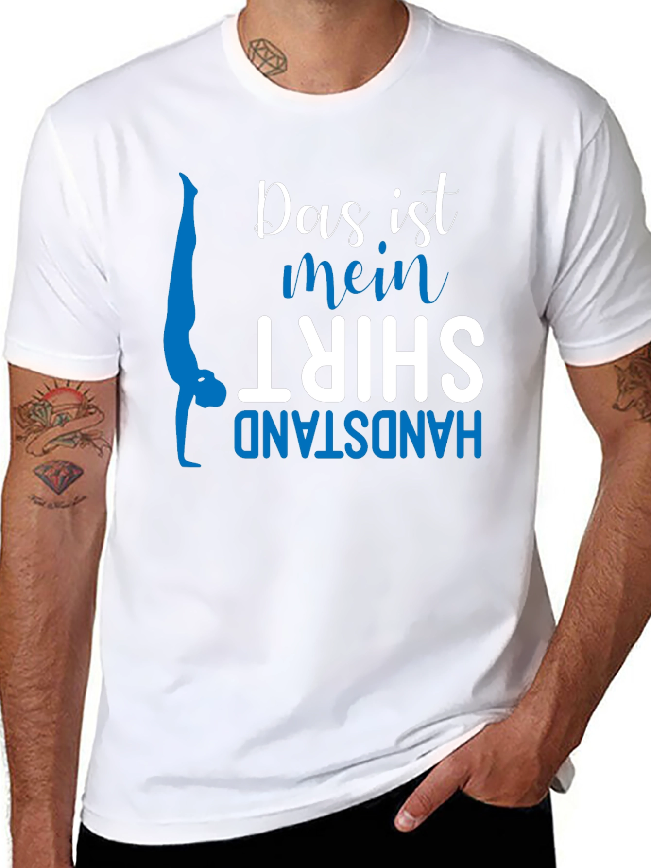 Handstand Shirt - Das ist mein Shirt Gymnast Tee