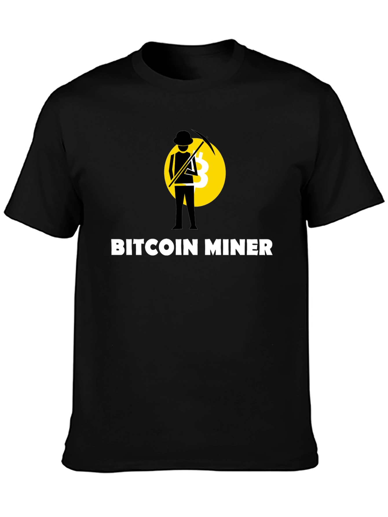 Bitcoin Miner Graphic Tee - Crypto Enthusiast T-Shirt