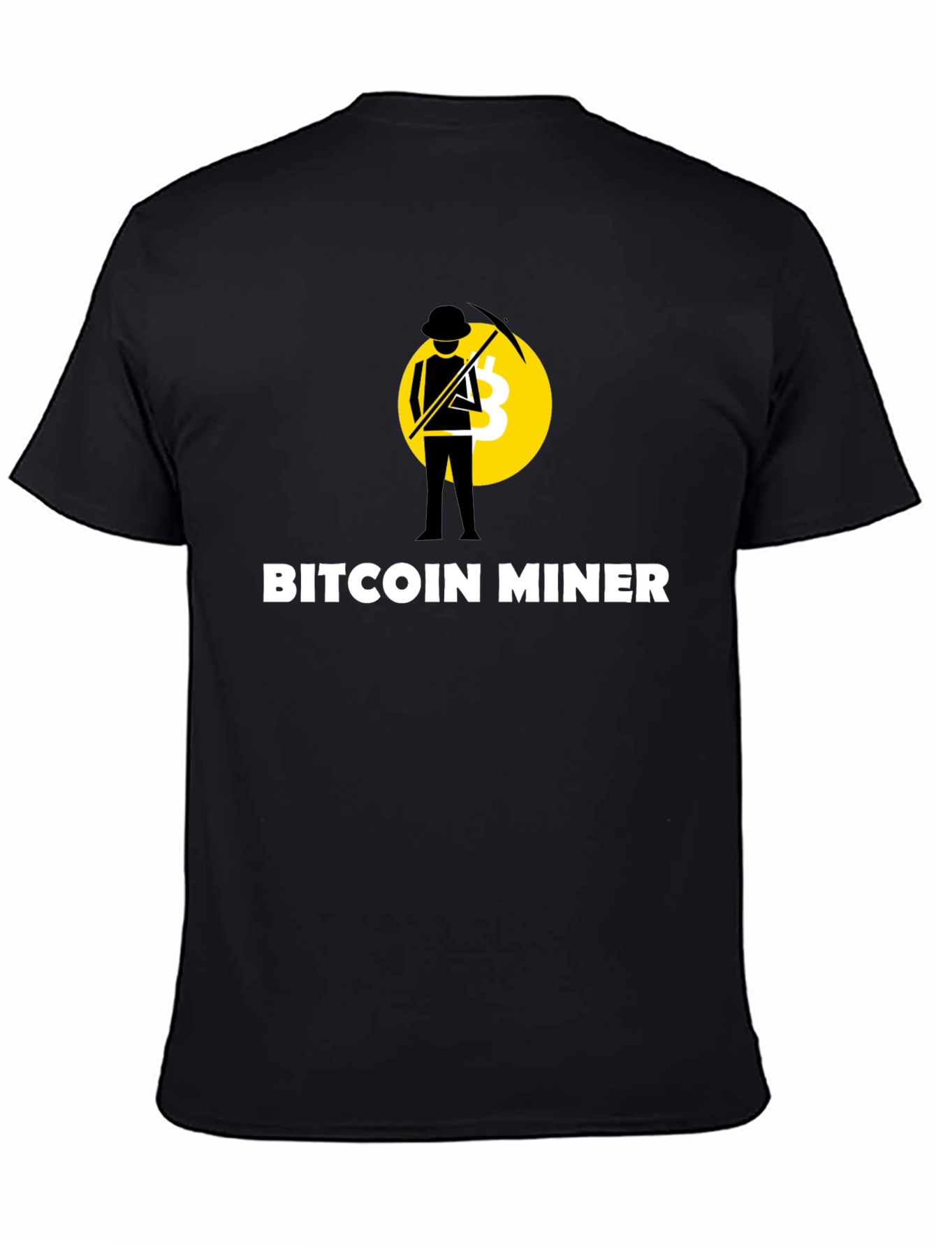 Bitcoin Miner Graphic Tee - Crypto Enthusiast T-Shirt