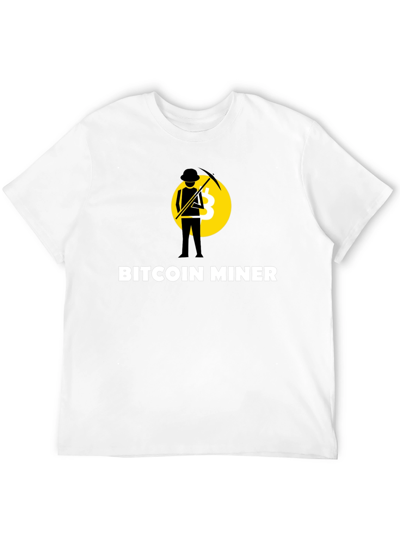 Bitcoin Miner Graphic Tee - Crypto Enthusiast T-Shirt