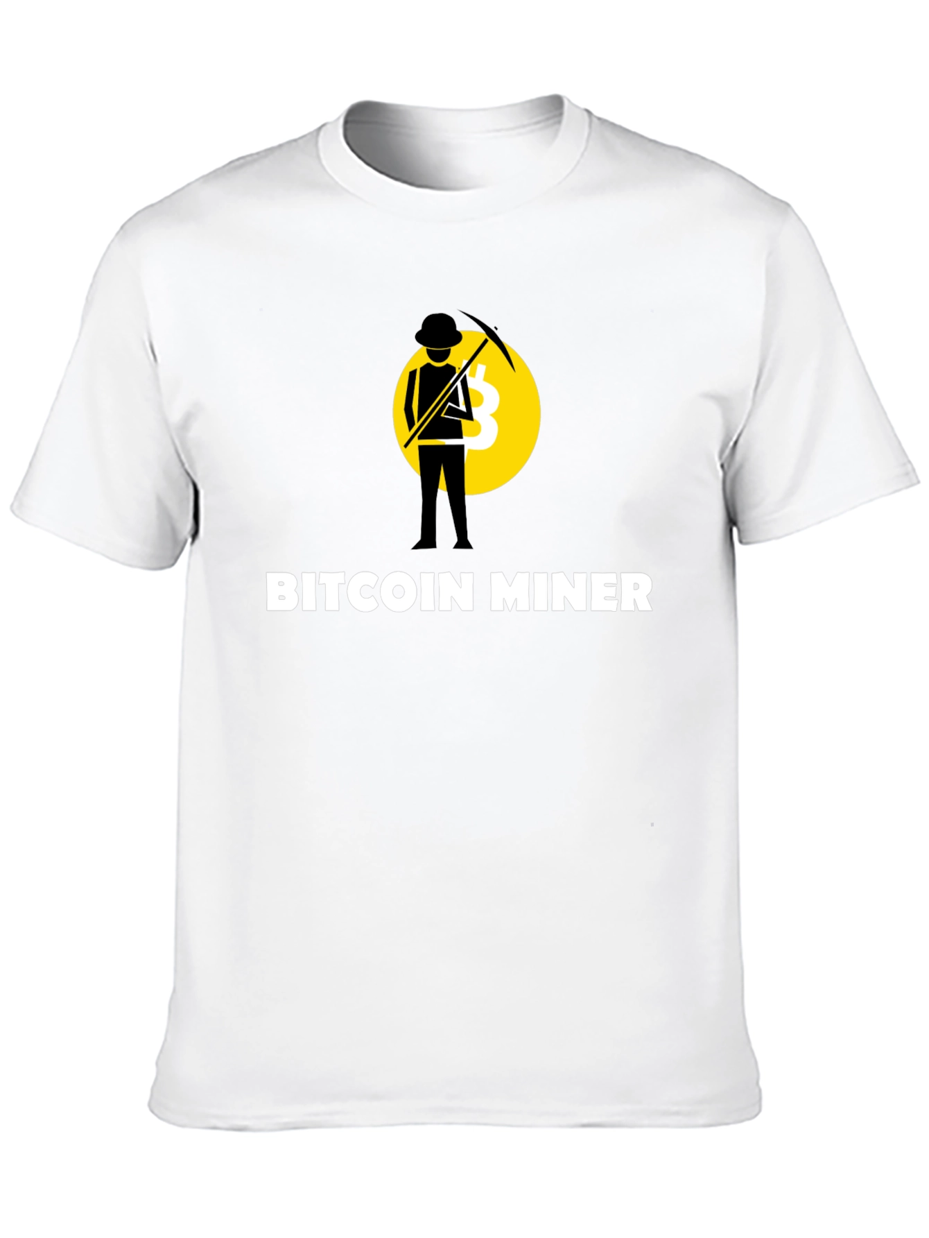 Bitcoin Miner Graphic Tee - Crypto Enthusiast T-Shirt