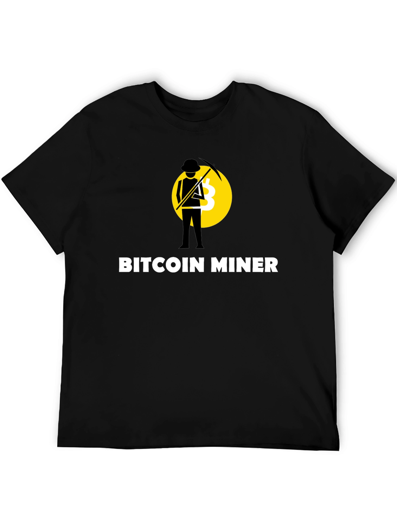 Bitcoin Miner Graphic Tee - Crypto Enthusiast T-Shirt