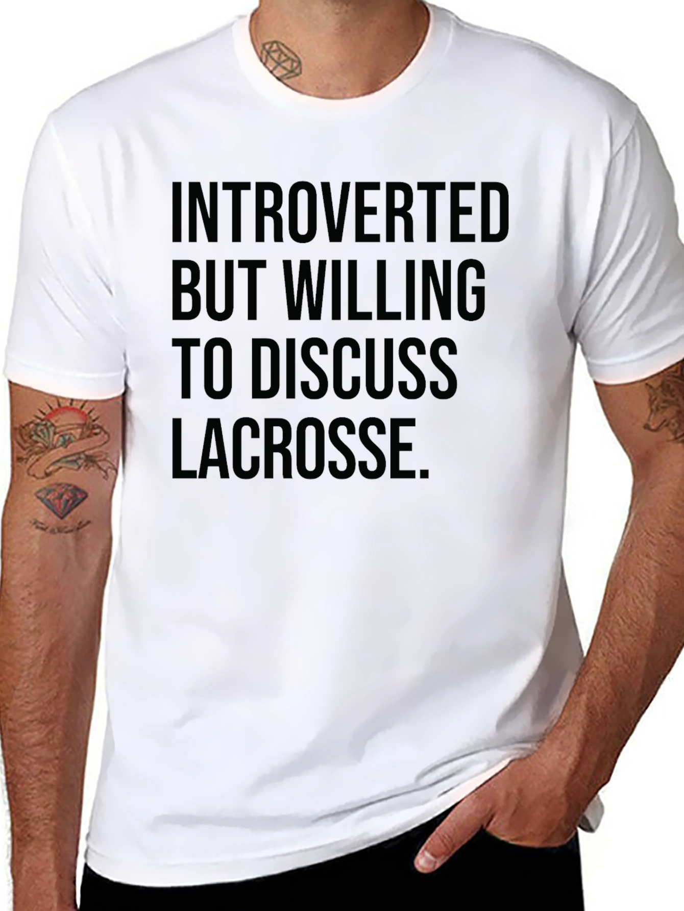 Introverted Lacrosse T-Shirt