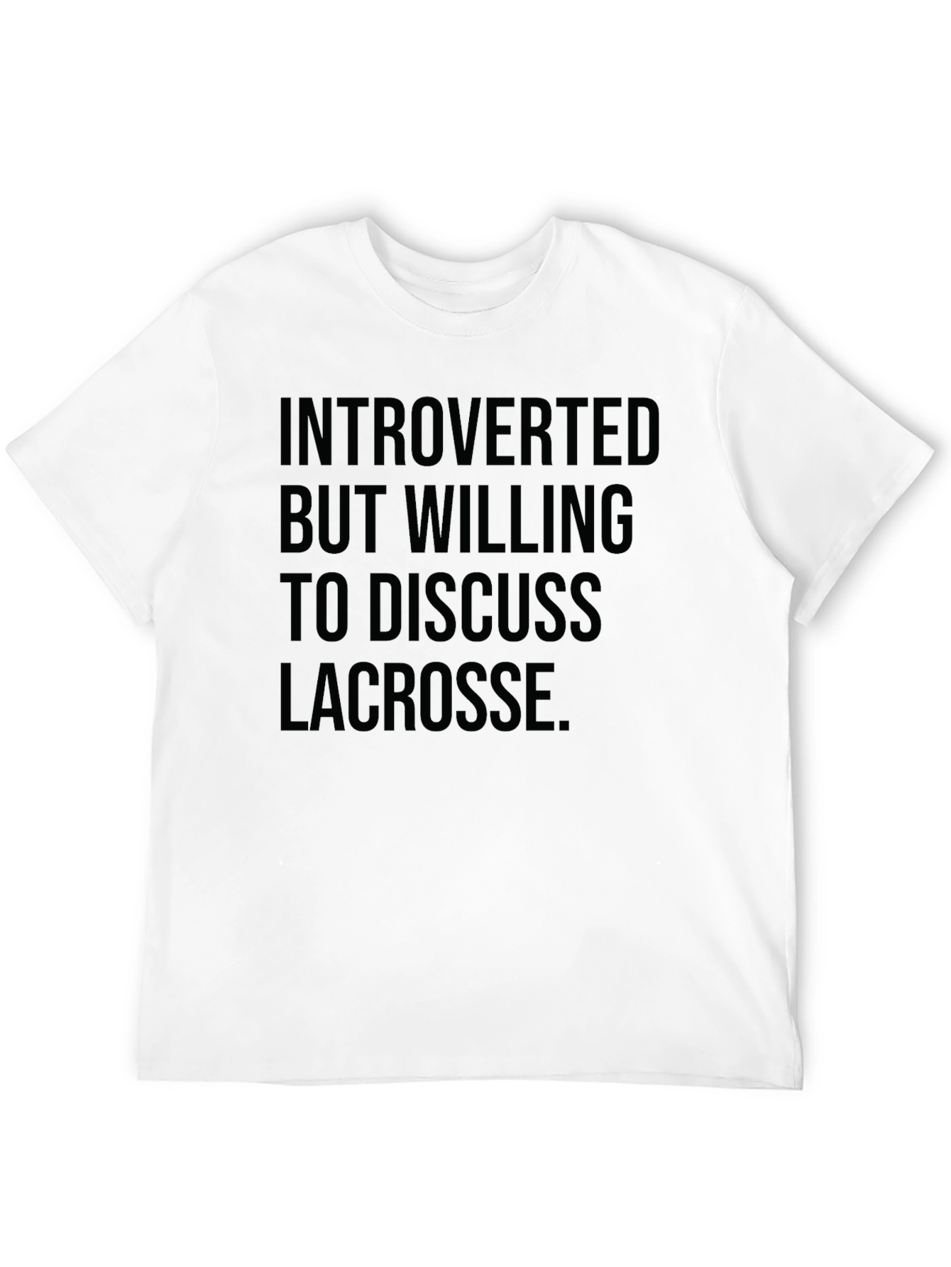 Introverted Lacrosse T-Shirt