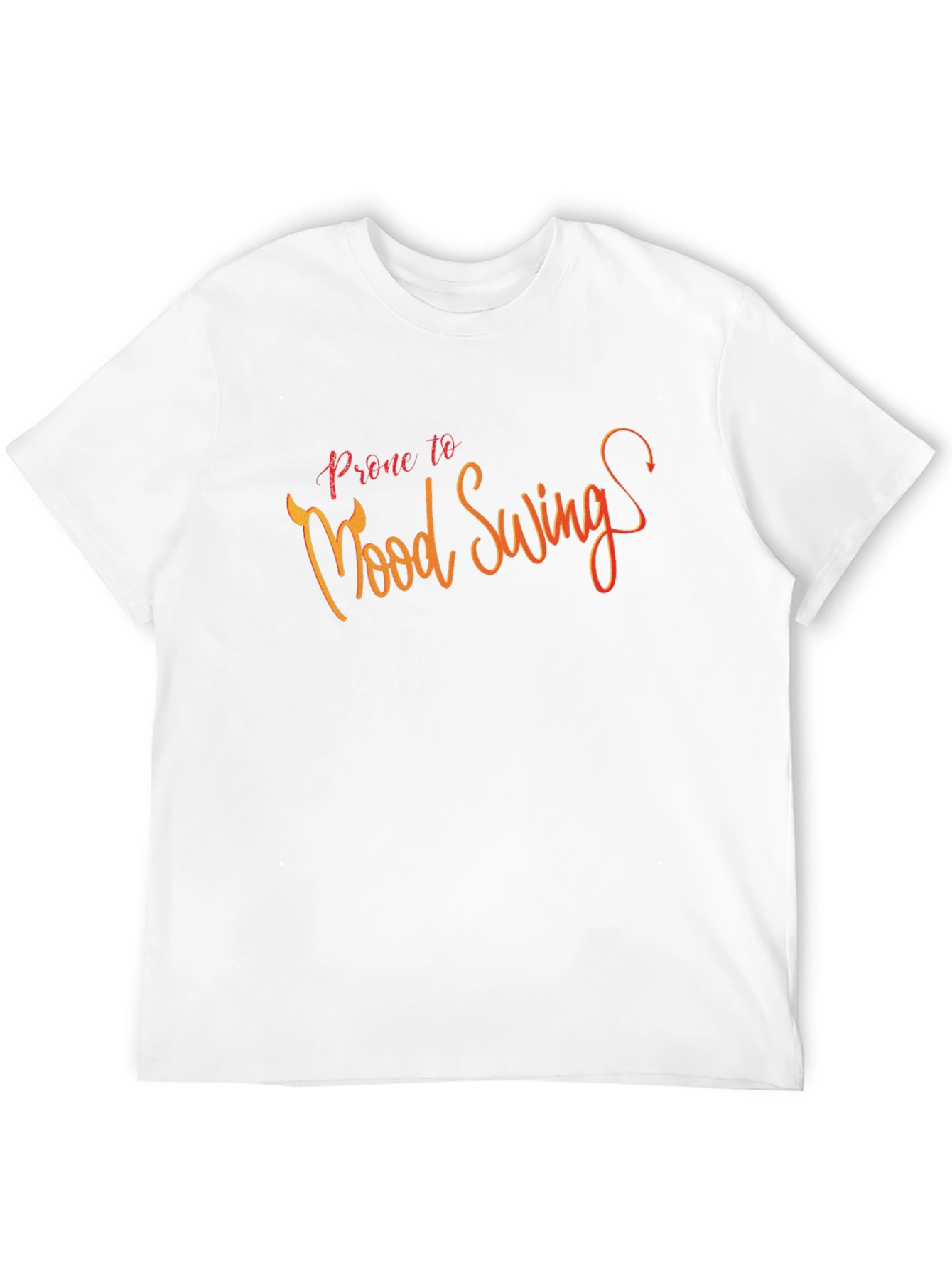 Prone to Mood Swings - Mens Black Graphic Tee