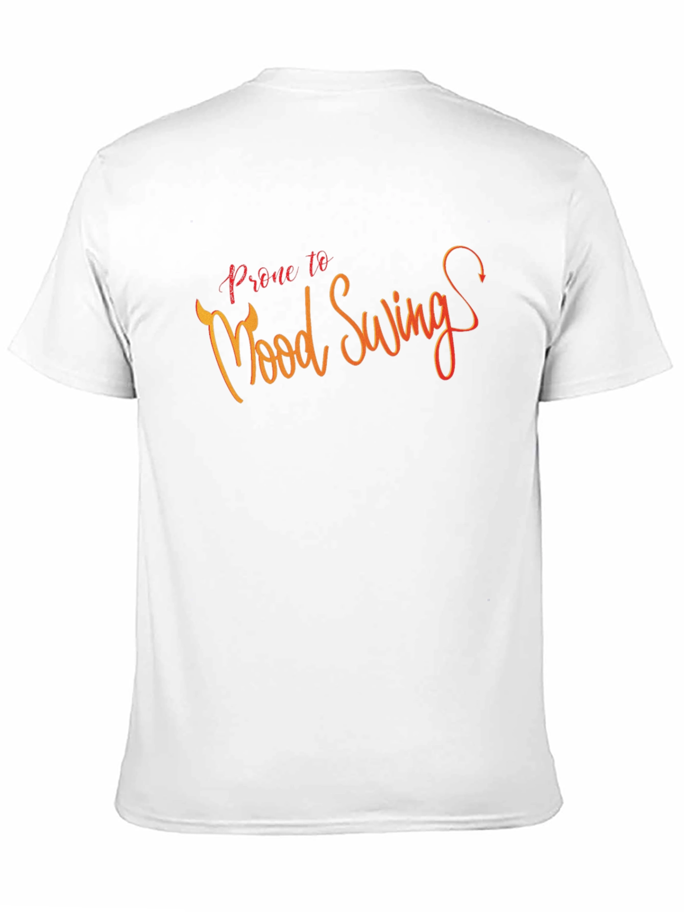 Prone to Mood Swings - Mens Black Graphic Tee