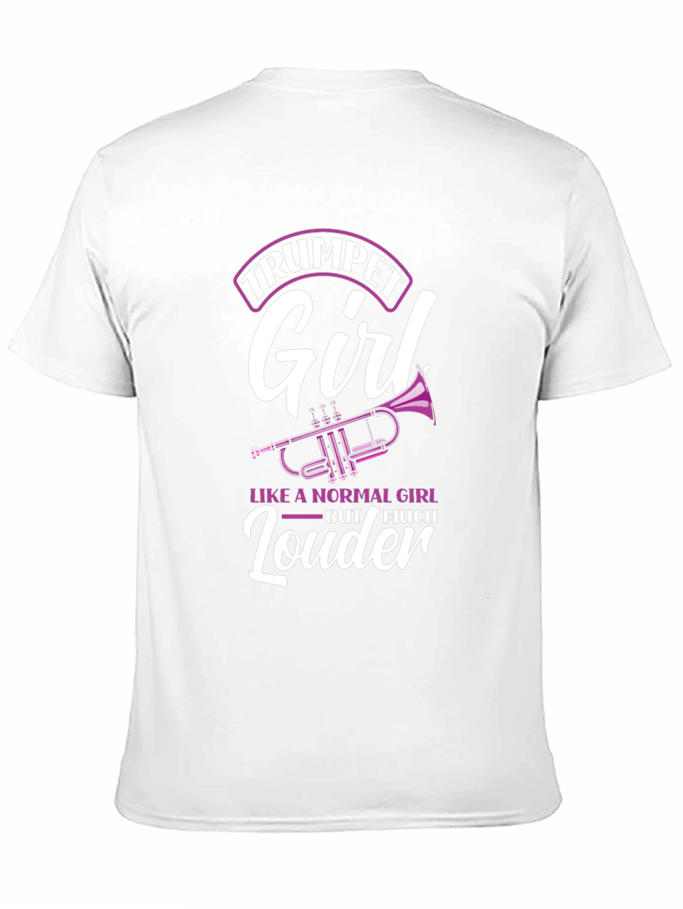 Trumpet Girl Graphic T-Shirt - Loud & Proud!