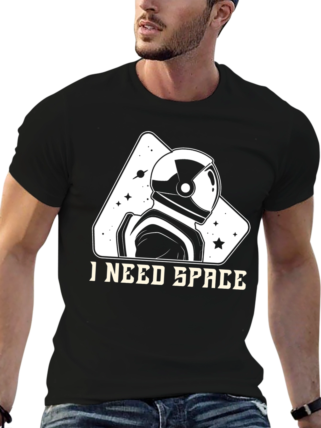 I Need Space T-Shirt Astronaut Graphic Tee